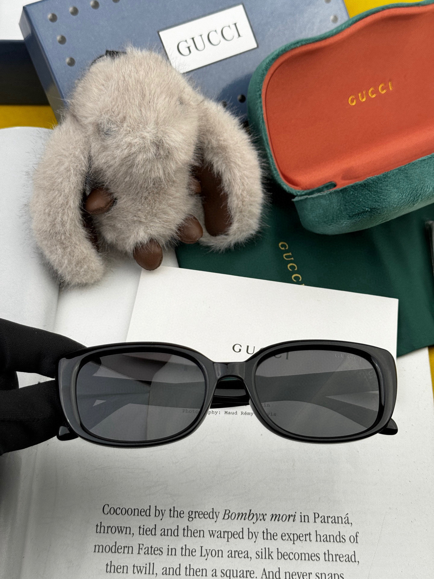  🔺 【GUCCI-偏光太阳镜】2025开春新款 潮流爆款 时尚小框偏光太阳镜 高品质 佩戴舒适 网红潮