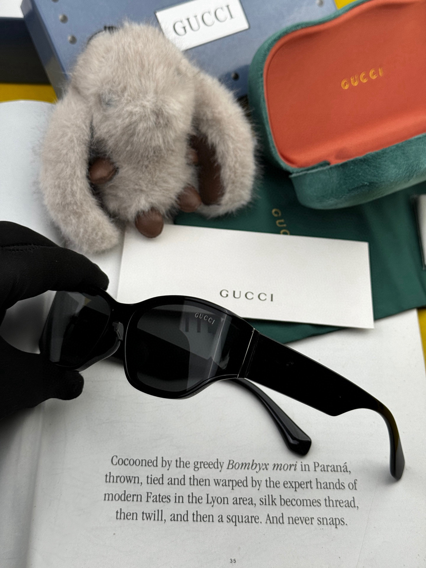  🔺 【GUCCI-偏光太阳镜】2025开春新款 潮流爆款 时尚小框偏光太阳镜 高品质 佩戴舒适 网红潮