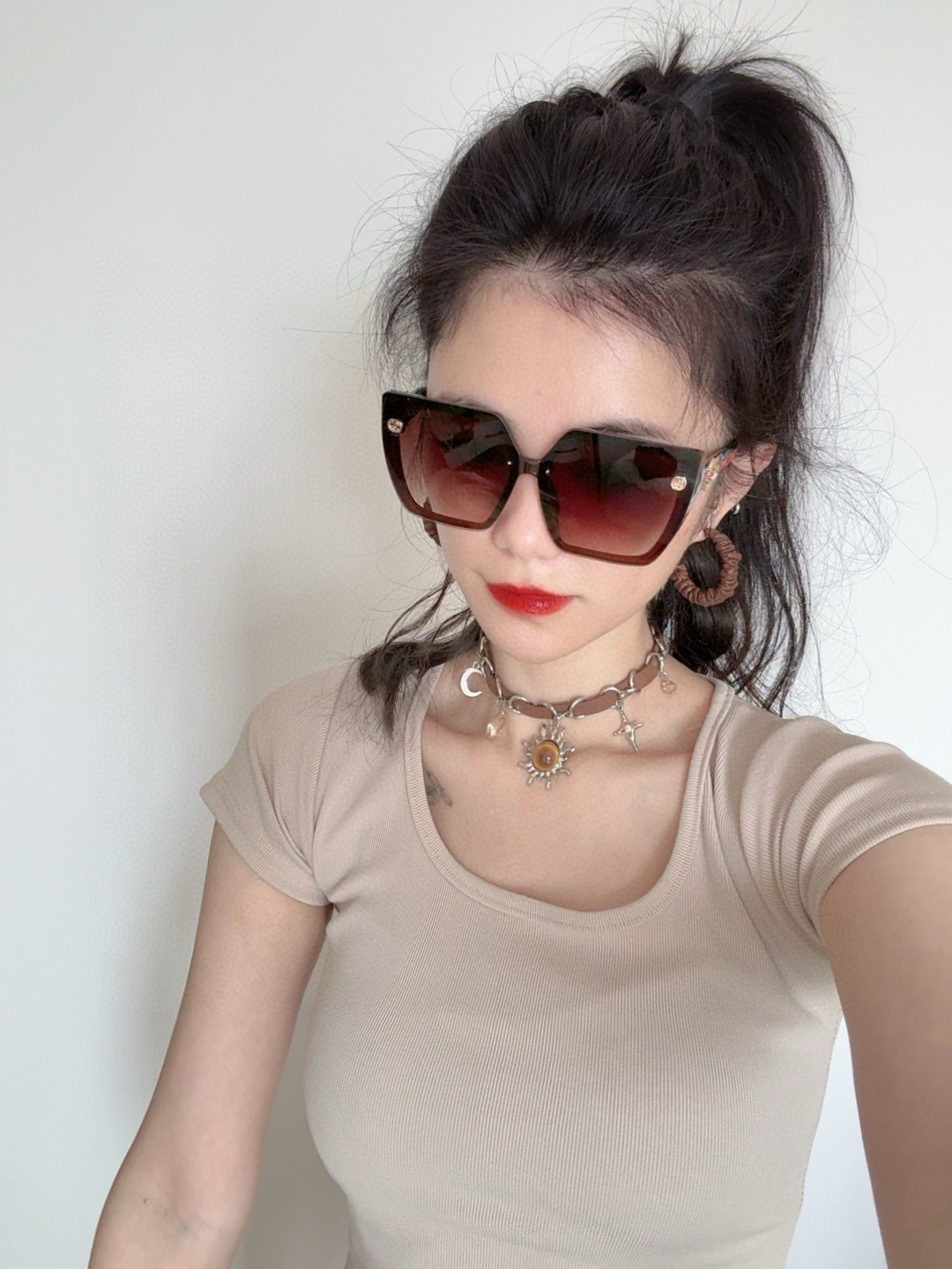 NO:246579,【GUCCI】2025 Spring New Model Fashion Hot Fashionable Square Sunglasses High Quality Comfortable Wearing Internet celebrity trendy sunglasses Model G5132 Glasses Sunglasses Sunglasses, Glasses, gucci19860909【GUCCI】2025开春新款 潮流爆款 时尚方框太阳镜 高品质 佩戴舒适 网红潮款墨镜 型号G5132眼镜墨镜太阳镜,眼镜,gucci,glasses
