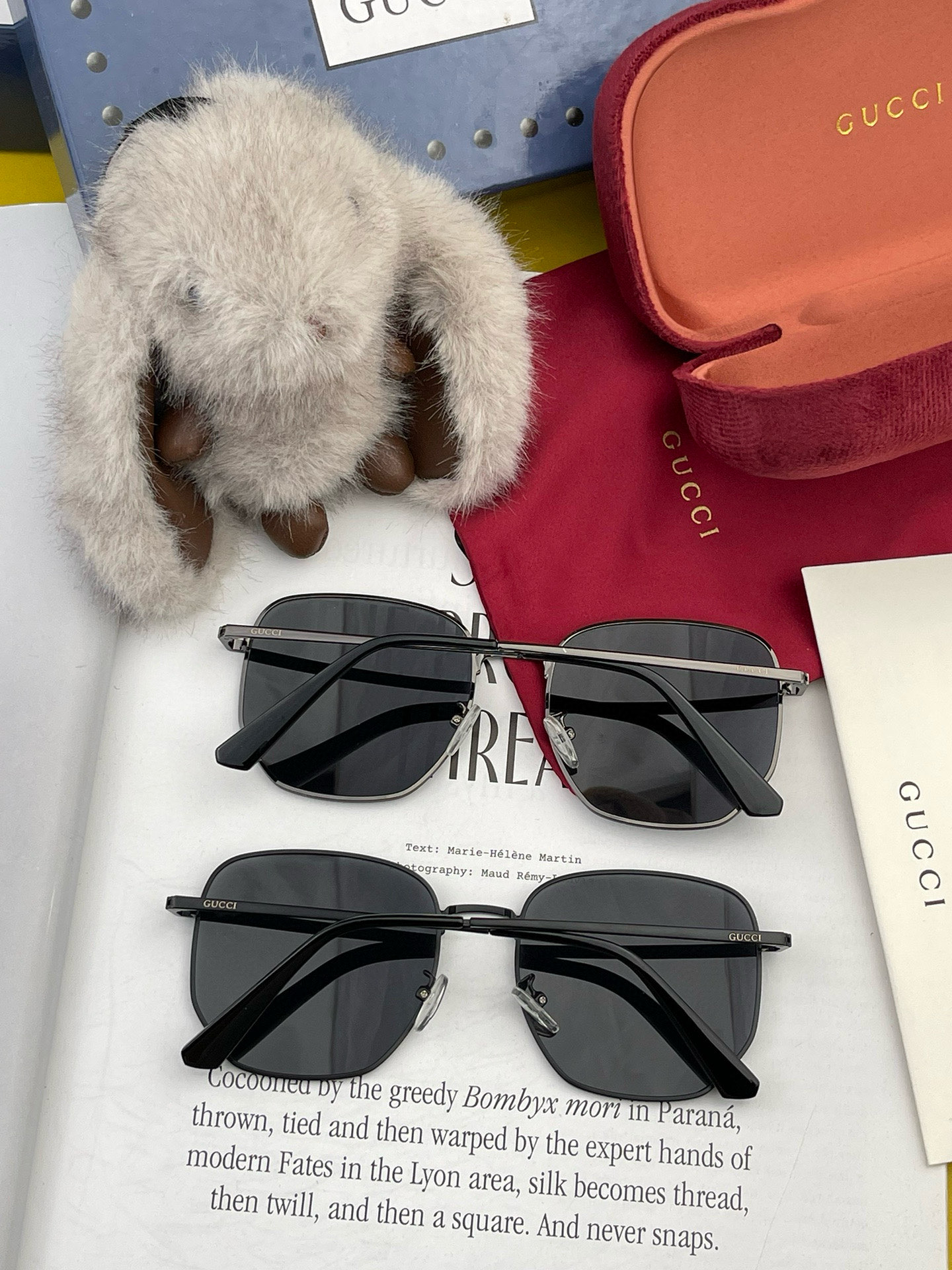   GUCCI-2025新款情侣款偏光太阳镜、完美品质，独特设计  适合各种脸型，‼️经典太阳镜 超个性
