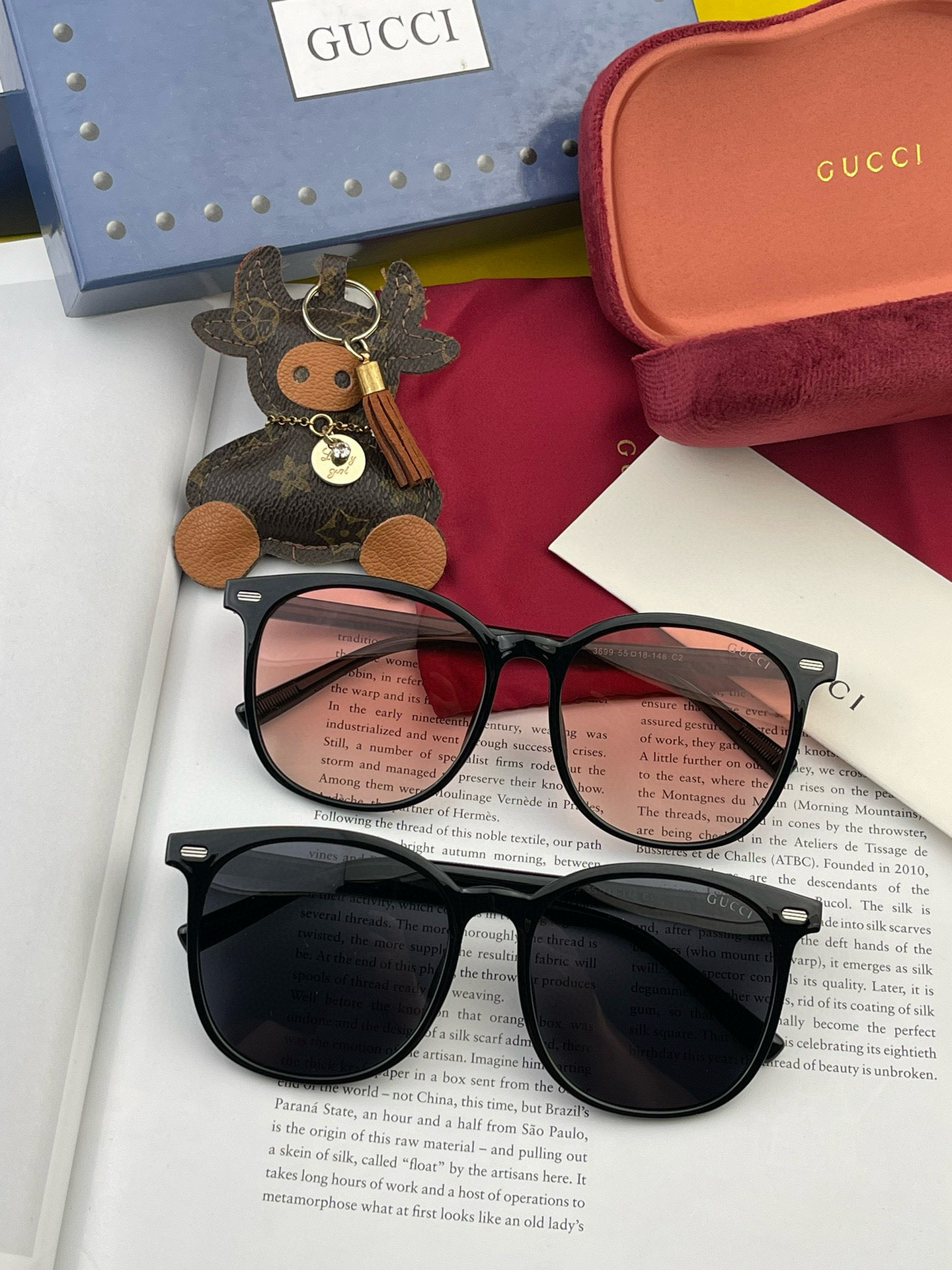   【TR偏光系列】Gucci   经典的圆框设计，情侣款不挑脸型，无论搭配大衣还是连衣裙都非常显气质偏