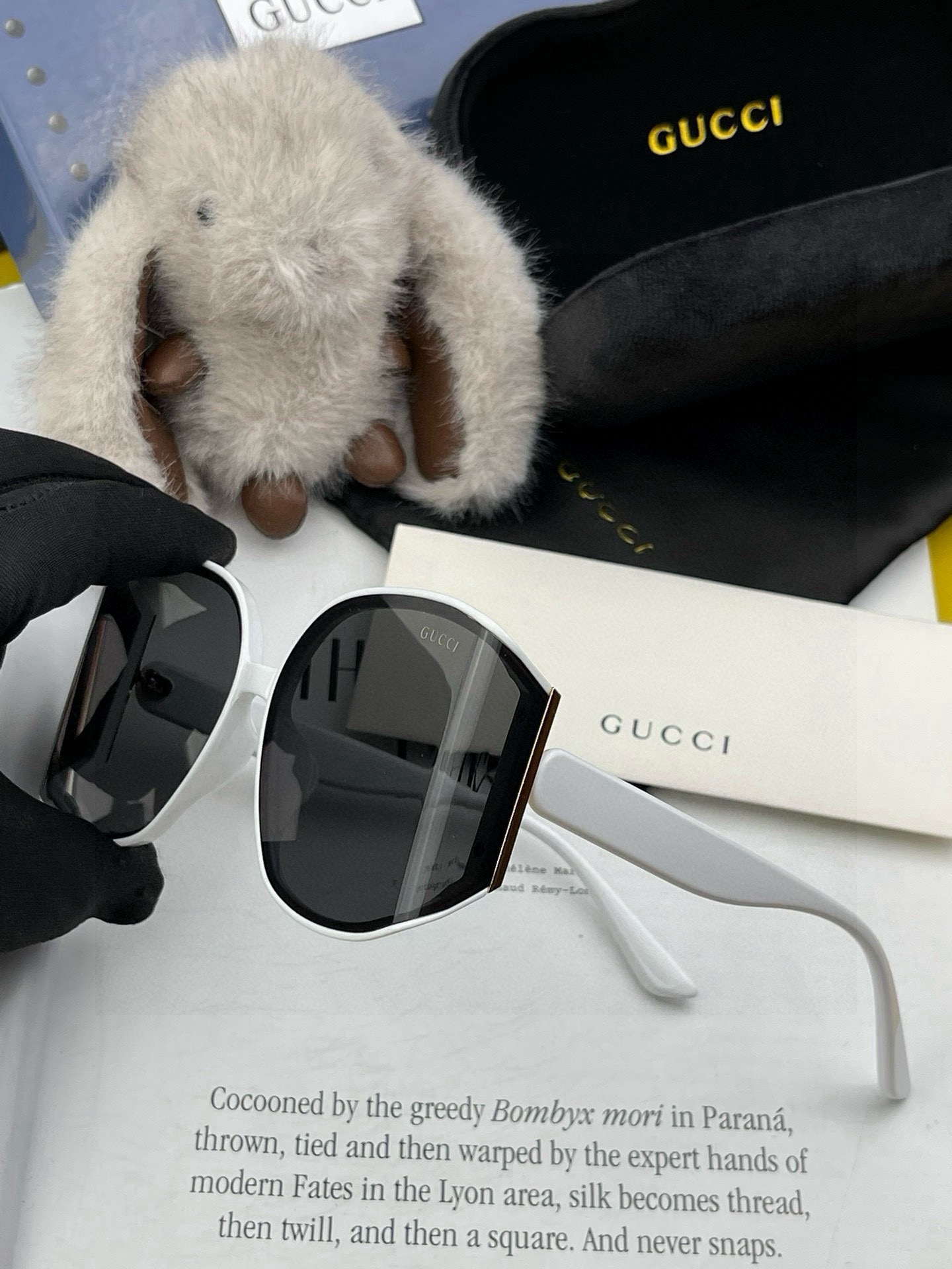  🔺 【GUCCI-偏光太阳镜】2025开春新款 潮流爆款 时尚圆框偏光太阳镜 高品质 佩戴舒适 网红潮