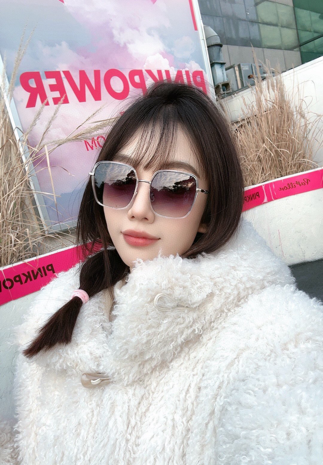 【偏光系列太阳镜】🎈原版出货GUCCI网红超爆款💙经典奢华全球风强酷亲亲 时尚圆框太阳镜得意 气质非凡😄
