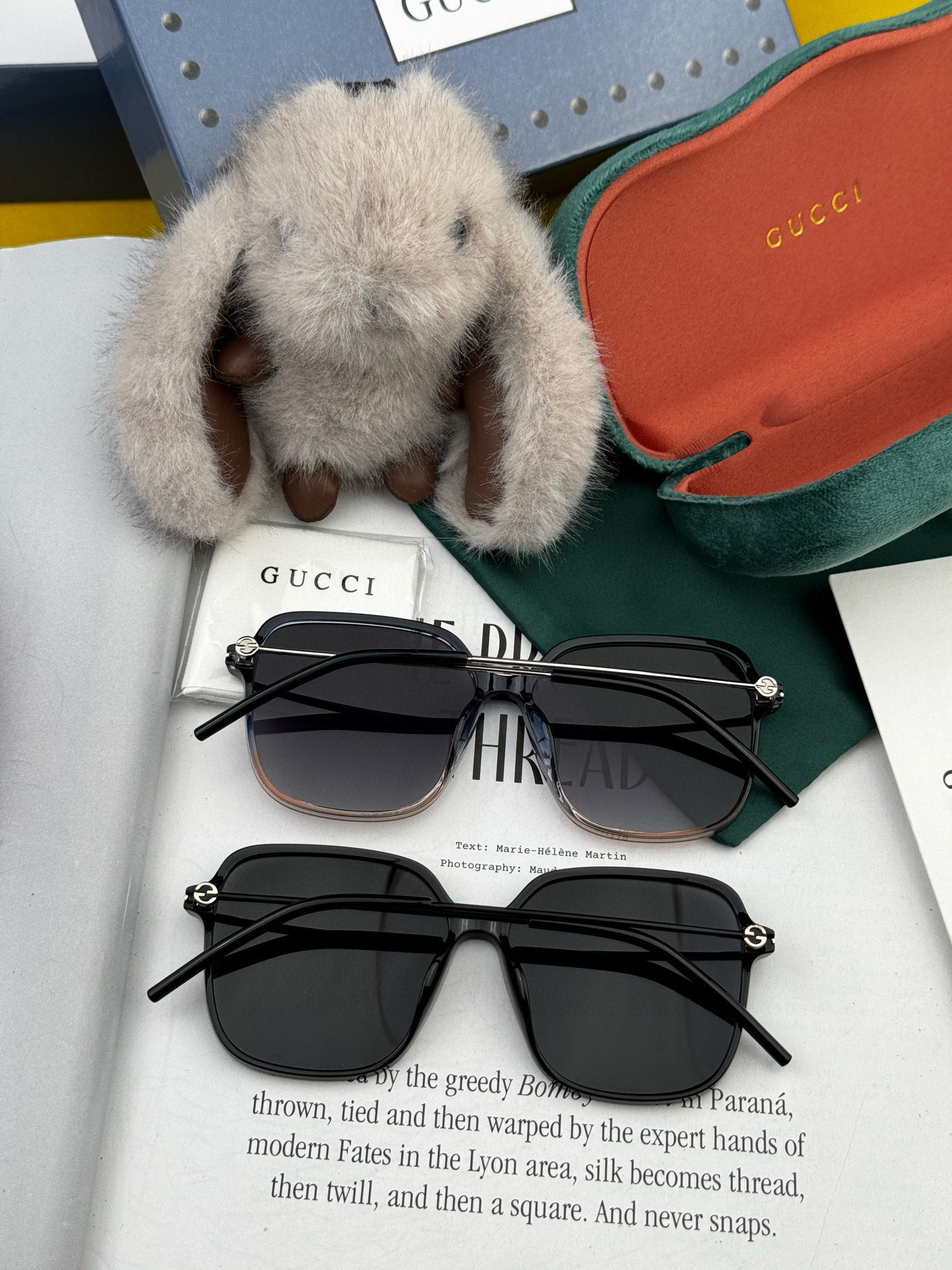   🔺 【GUCCI】2025开春新款 潮流爆款 时尚圆框偏光太阳镜 高品质 佩戴舒适 网红潮款墨镜 女