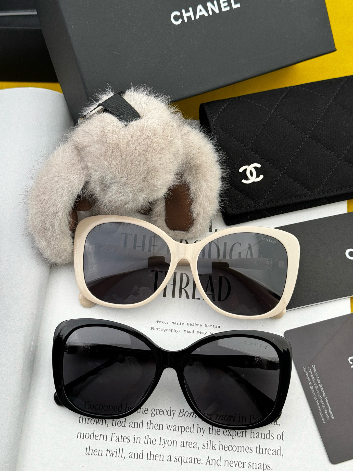   【CHANEL】香奈儿 2025新款潮流爆款 时尚方框太阳镜 佩戴舒适 网红潮款墨镜  女士高清加厚