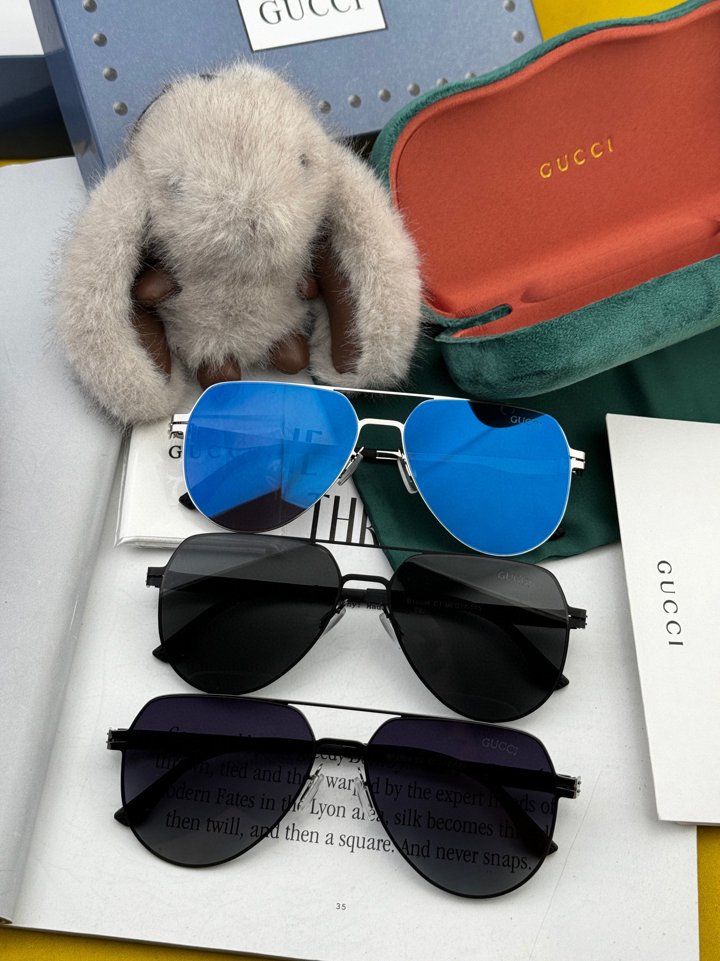 ♦️GUCCI 2025新款男女情侣款太阳镜多边形墨镜iP电镀永不褪色 超轻超有弹性整幅眼镜无螺丝重要的