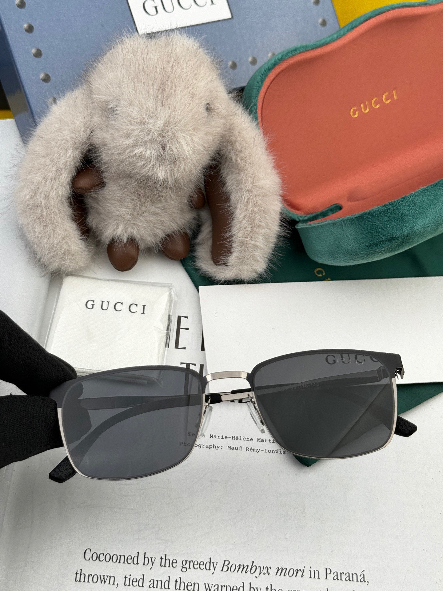 ♦️GUCCI 2025新款男女情侣款太阳镜多边形墨镜iP电镀永不褪色 超轻超有弹性整幅眼镜无螺丝重要的