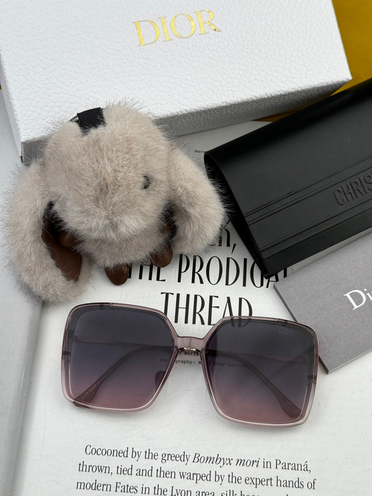  🔺 【DIOR-迪奥】2025开春新款 潮流爆款 时尚方框偏光太阳镜 高品质 佩戴舒适 网红潮款墨镜 