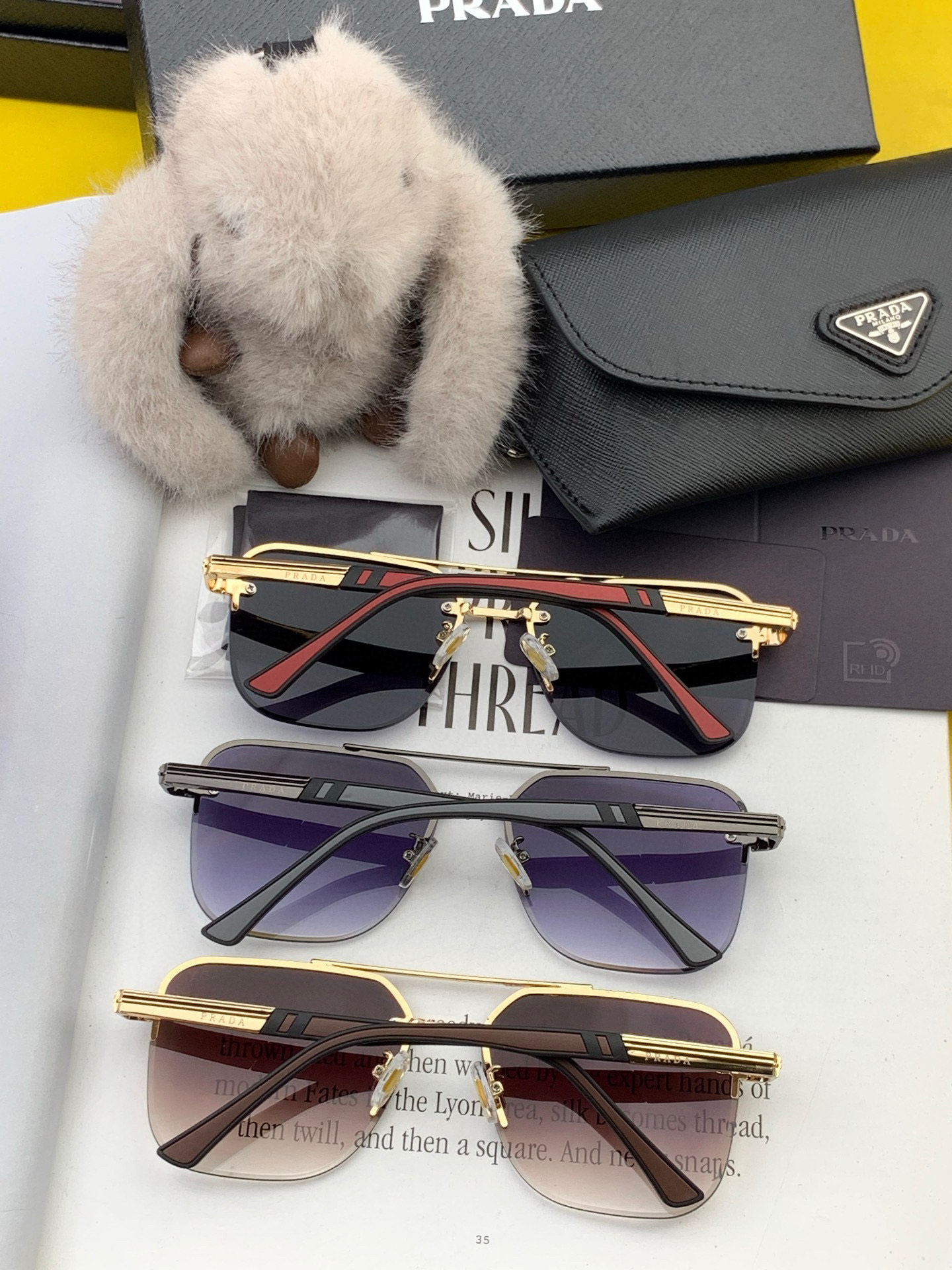 【PRADA】普拉达 2025新款太阳眼镜 界级大师制造..最新 高档 潮流🐚🐚时尚百搭🌪🌪男款百搭瘦脸