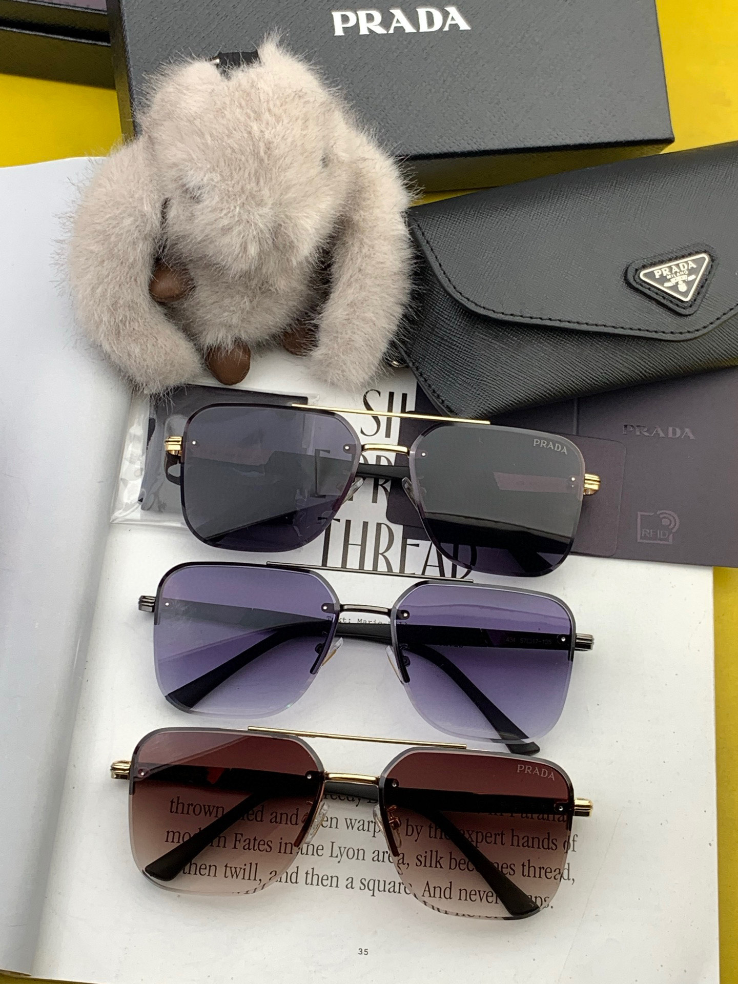 【PRADA】普拉达 2025新款太阳眼镜 界级大师制造..最新 高档 潮流🐚🐚时尚百搭🌪🌪男款百搭瘦脸