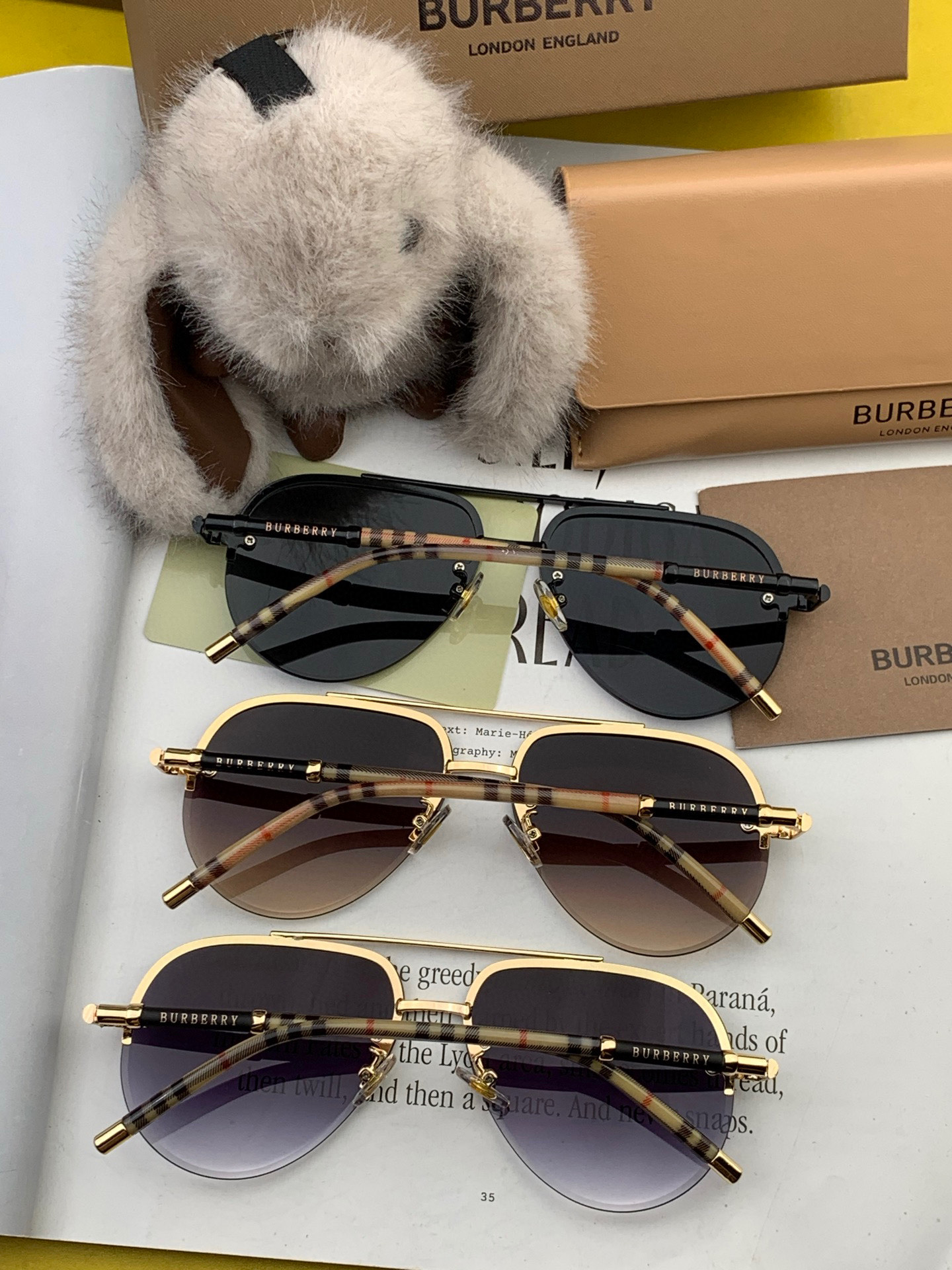 BURBERRY 巴宝莉 男士太阳眼镜 🕶🕶正版蛤蟆 太阳镜💋💋👣👣  高品质 不挑脸 火的狠 🍁🍁💯