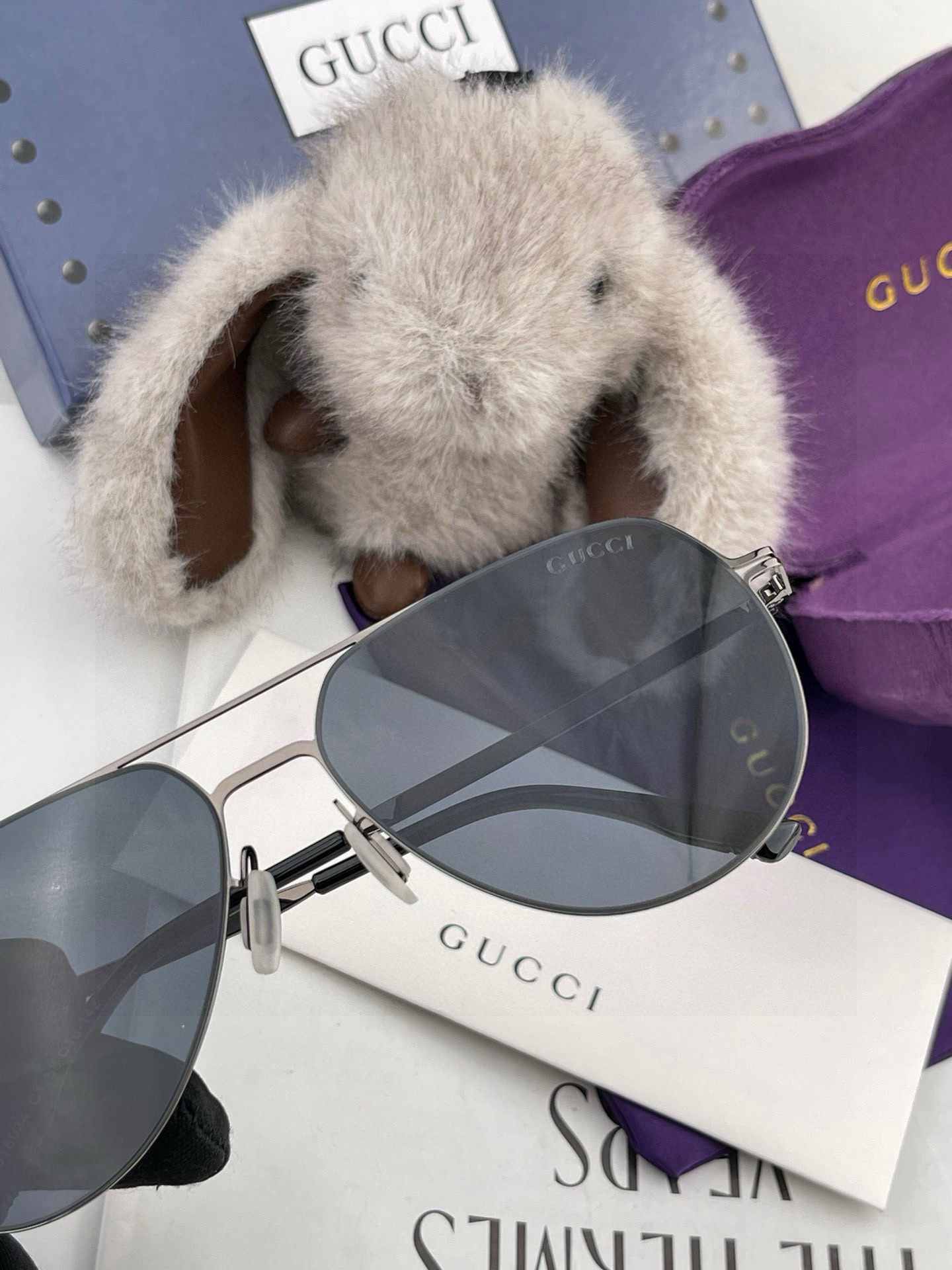      GUCCI-2025新款男情女侣款太阳iP电镀永褪色 卖点：超轻有超弹性整幅眼镜无丝螺重要的是