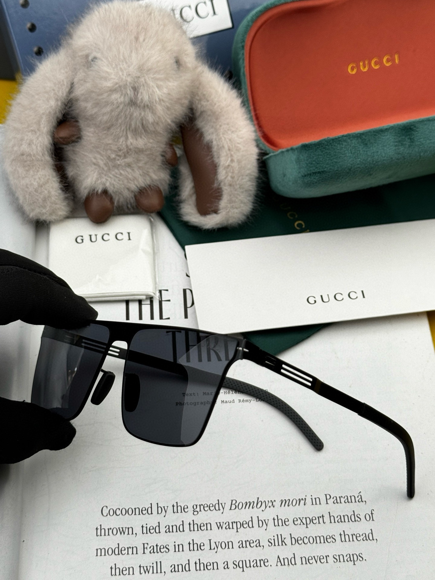 ♦️ GUCCI 2025新款男女情侣款太阳镜多边形墨镜iP电镀永不褪色 超轻超有弹性整幅眼镜无螺丝重要