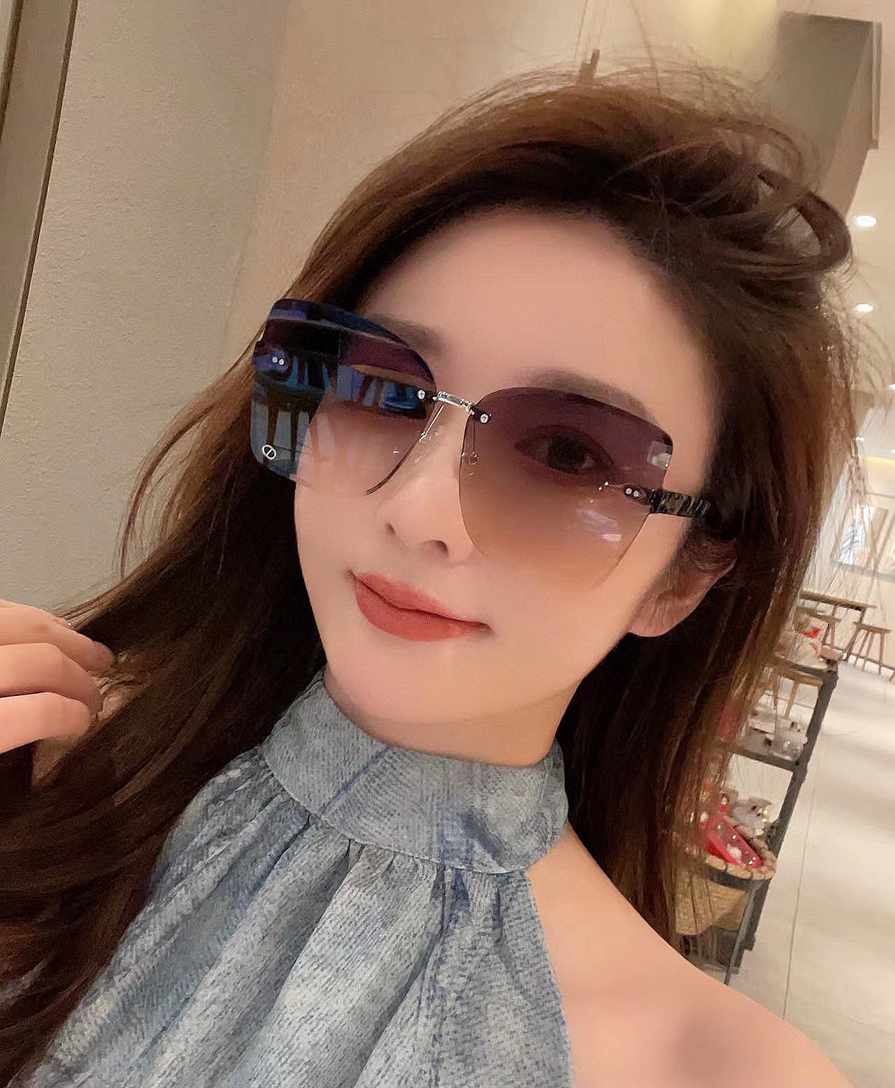  【独家大牌太阳镜无滤镜‼实拍上架 Dior官网最新发布新款太阳镜🕶，注意⚠我们是板材镜架尼龙镜片 型号