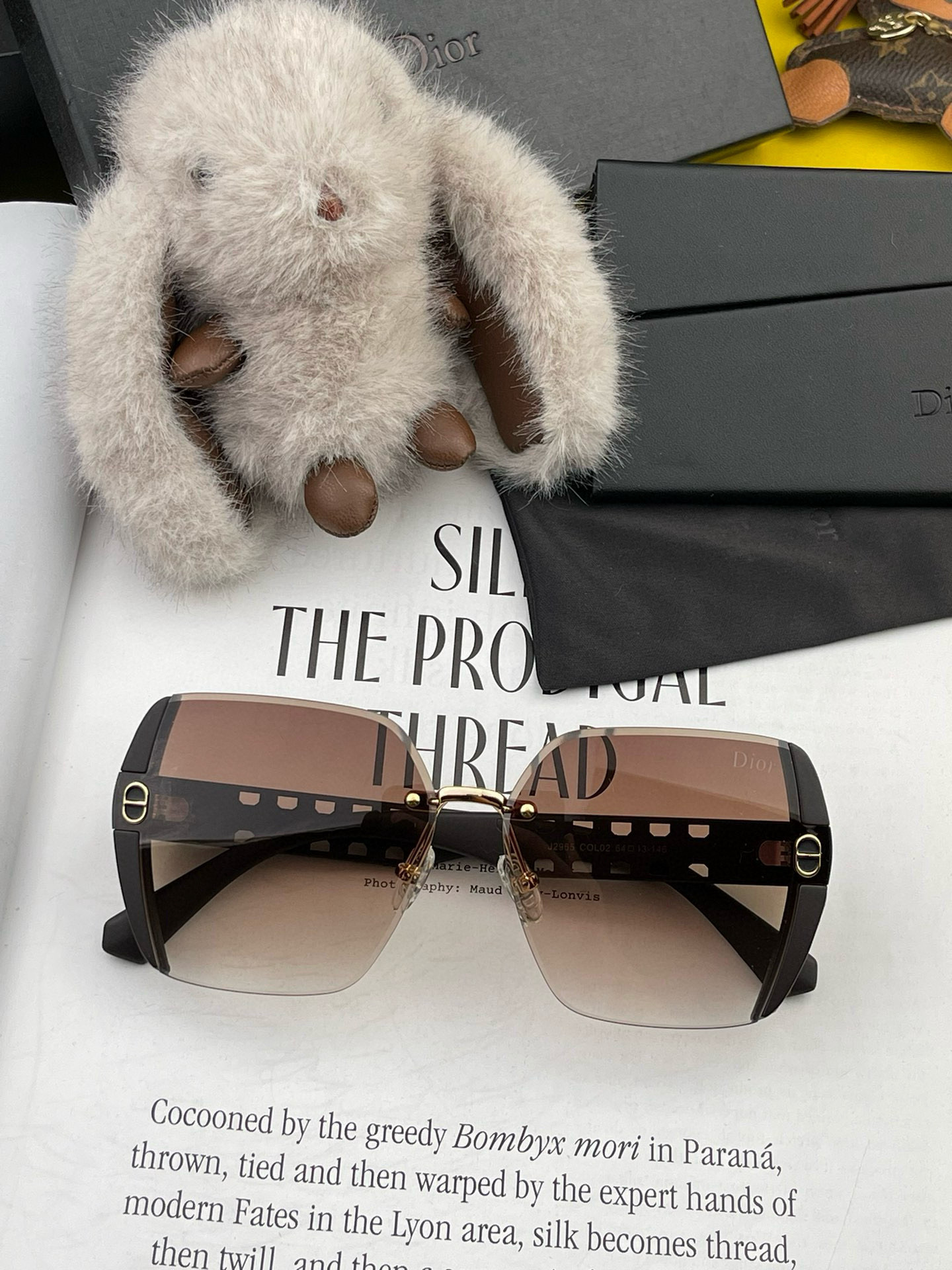  🔺 【DIOR-迪奥】2025开春新款 潮流爆款 时尚方框太阳镜 高品质 佩戴舒适 网红潮款墨镜 女士