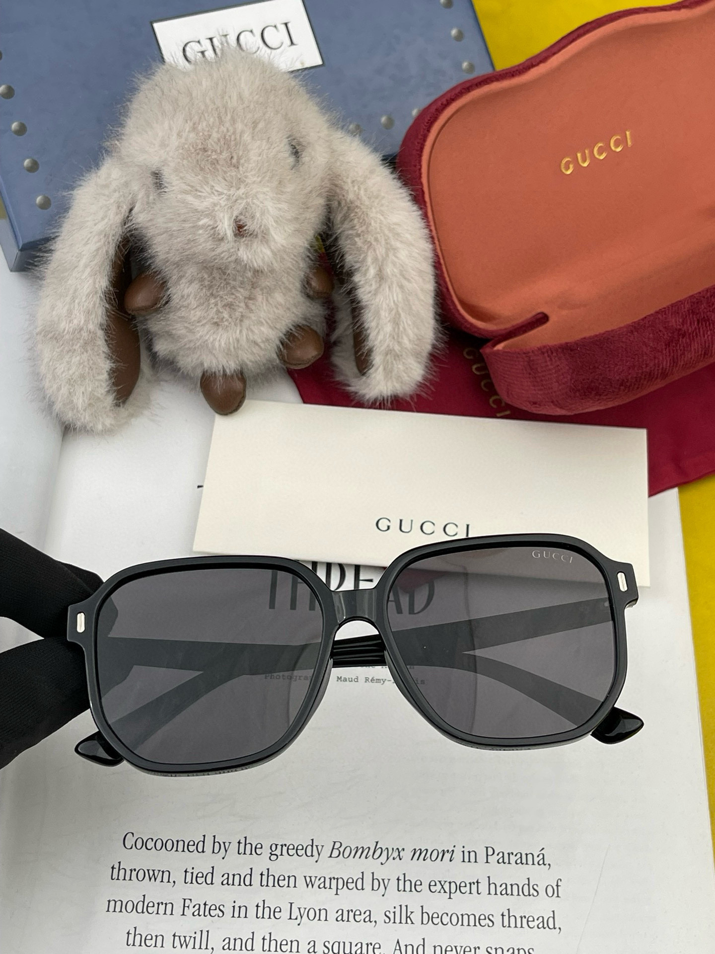   【TR偏光系列】Gucci   经典的方框设计，情侣款不挑脸型，无论搭配大衣还是连衣裙都非常显气质偏