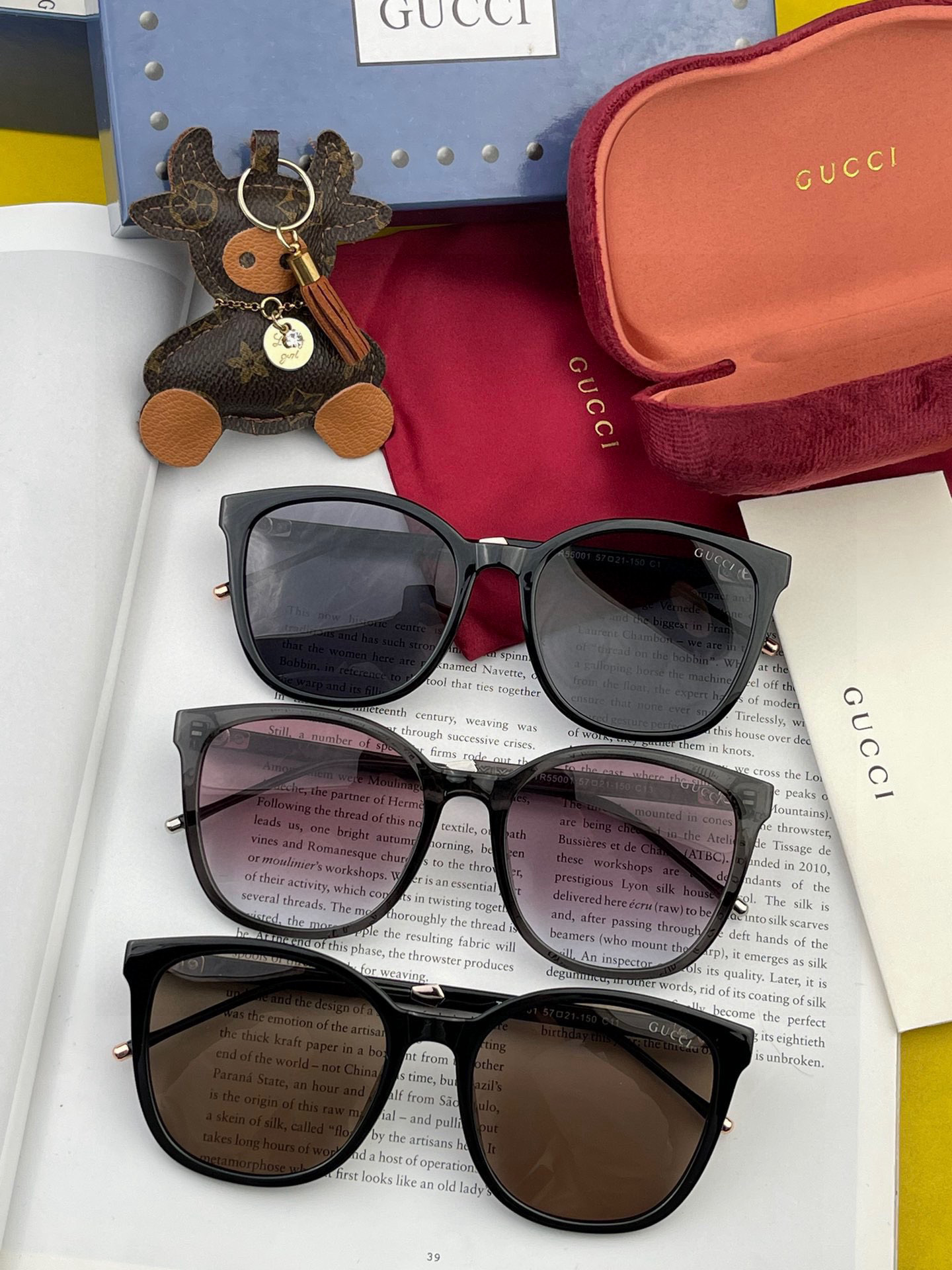   【TR偏光系列】Gucci   经典的圆框设计，情侣款不挑脸型，无论搭配大衣还是连衣裙都非常显气质偏