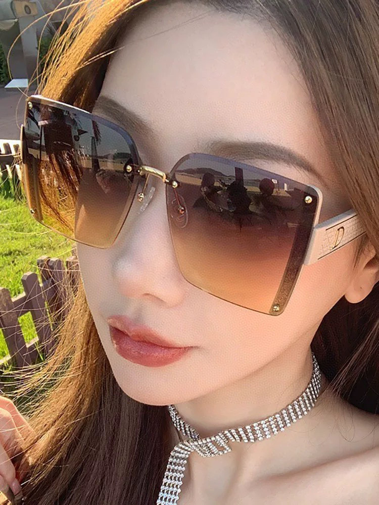 🔺 【DIOR-迪奥】2025开春新款 潮流爆款 时尚方框偏光太阳镜 高品质 佩戴舒适 网红潮款墨镜 女