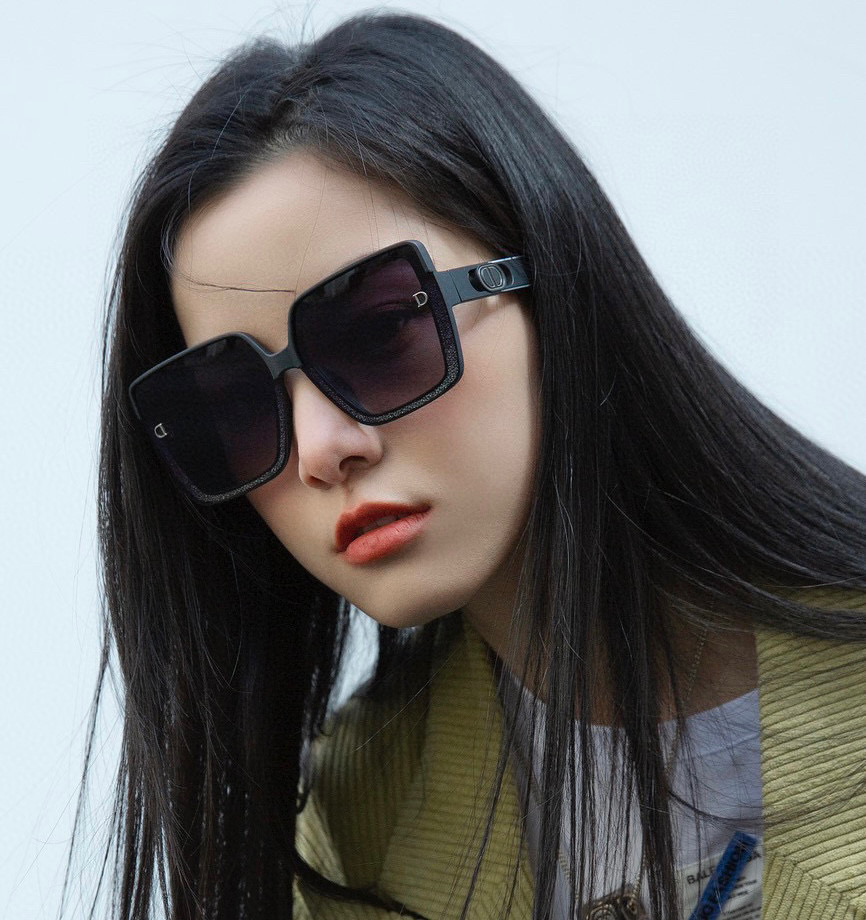  🔺 【DIOR-迪奥】2025开春新款 潮流爆款 时尚方框偏光太阳镜 高品质 佩戴舒适 网红潮款墨镜 