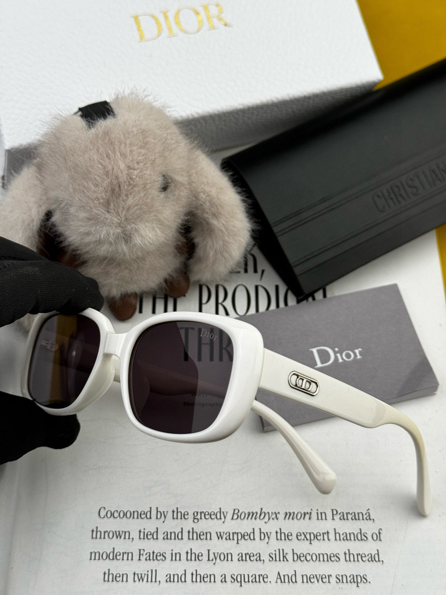  🔺 【DIOR-迪奥】2025开春新款 潮流爆款 时尚方框偏光太阳镜 高品质 佩戴舒适 网红潮款墨镜 