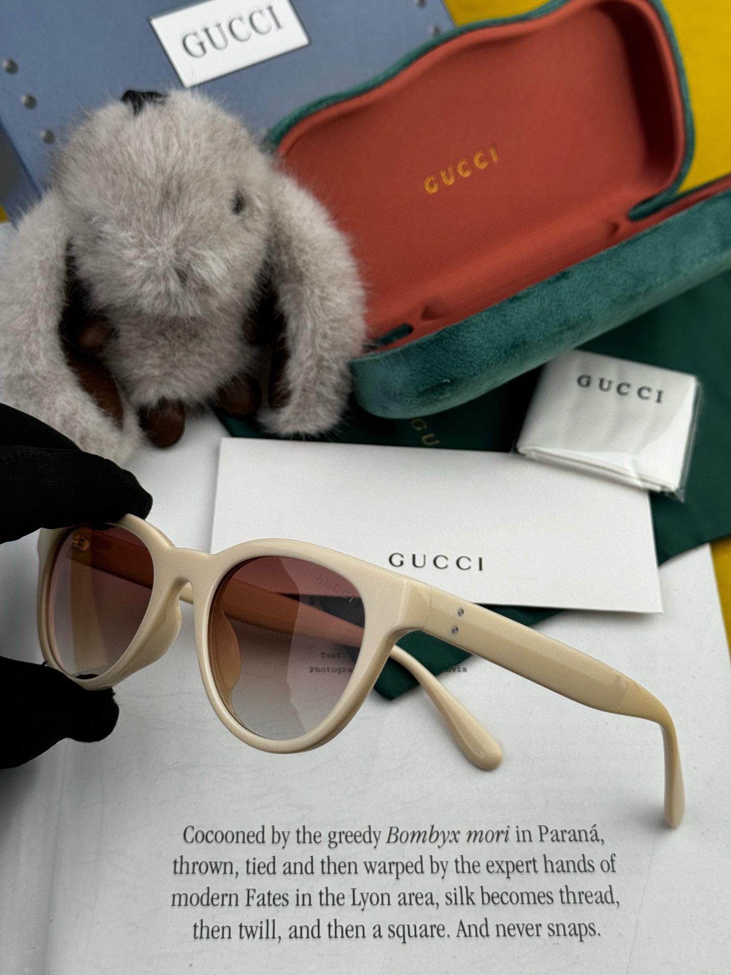 🔺 【GUCCI】2025开春新款 潮流爆款 时尚小框偏光太阳镜 高品质 佩戴舒适 网红潮款墨镜 型号：