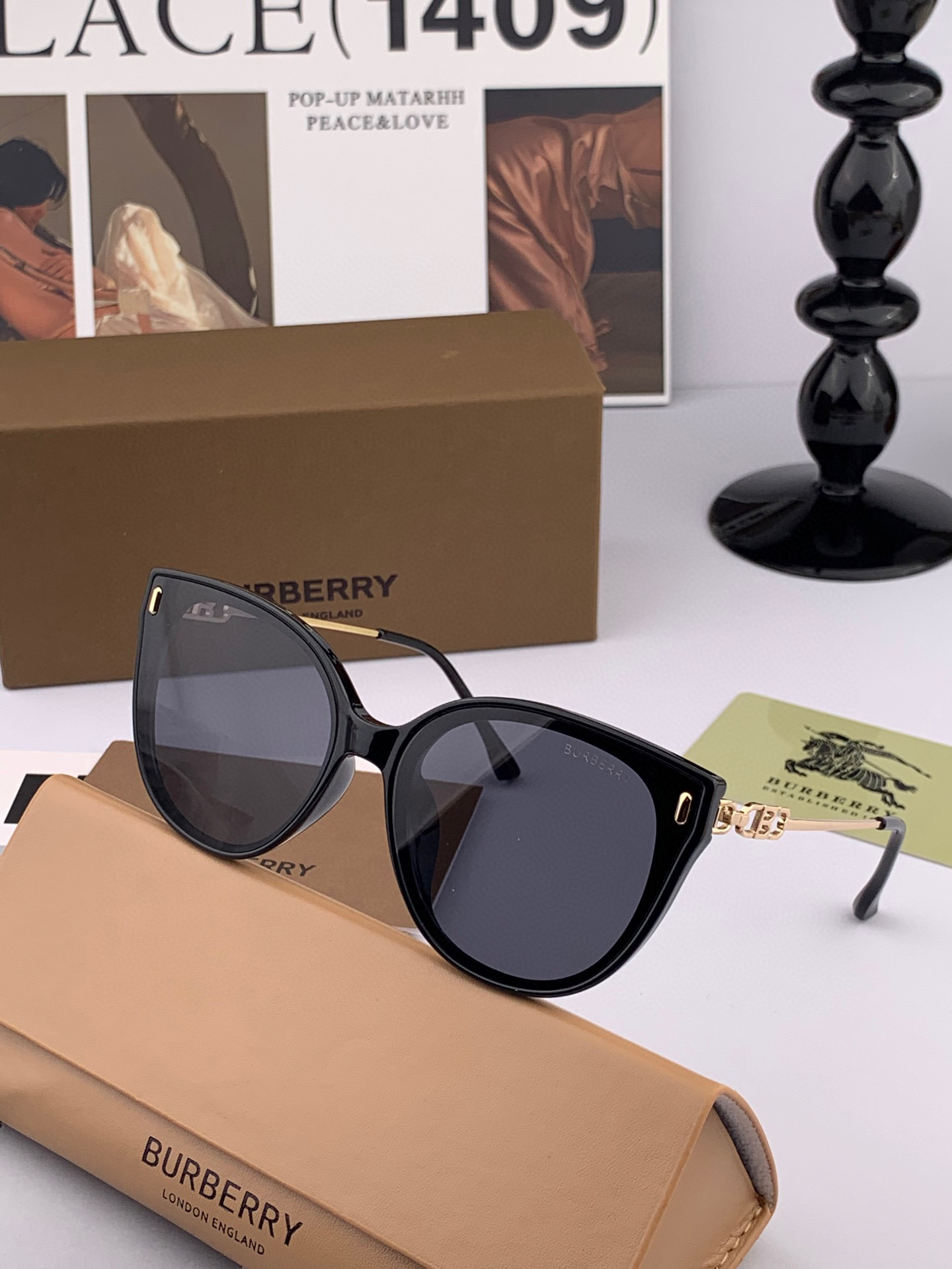 🔺 【GUCCI】2025开春新款 潮流爆款 时尚圆框偏光太阳镜 高品质 佩戴舒适 网红潮款墨镜 女士高