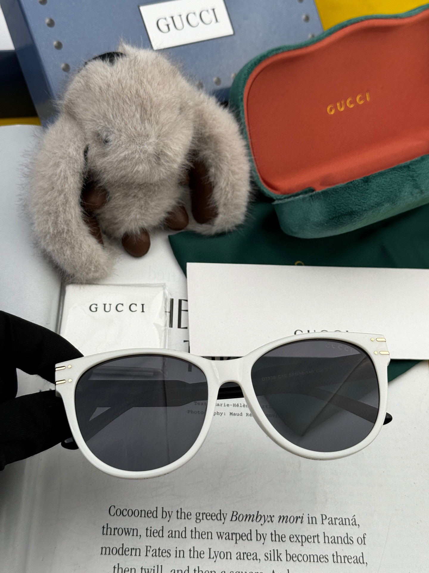  🔺 【GUCCI-偏光太阳镜】2025开春新款 潮流爆款 时尚圆框偏光太阳镜 高品质 佩戴舒适 网红潮