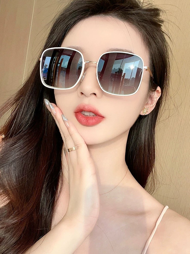  🔺 【GUCCI-偏光太阳镜】2025开春新款 潮流爆款 时尚圆框偏光太阳镜 高品质 佩戴舒适 网红潮