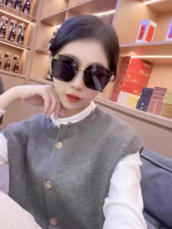  🔺 【GUCCI-偏光太阳镜】2025开春新款 潮流爆款 时尚圆框偏光太阳镜 高品质 佩戴舒适 网红潮