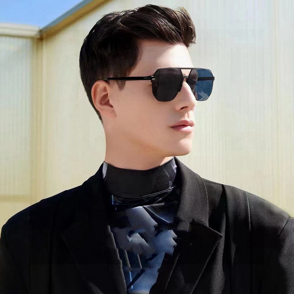 ♦️ GUCCI 2025新款男女情侣款太阳镜多边形墨镜iP电镀永不褪色 超轻超有弹性整幅眼镜无螺丝重要
