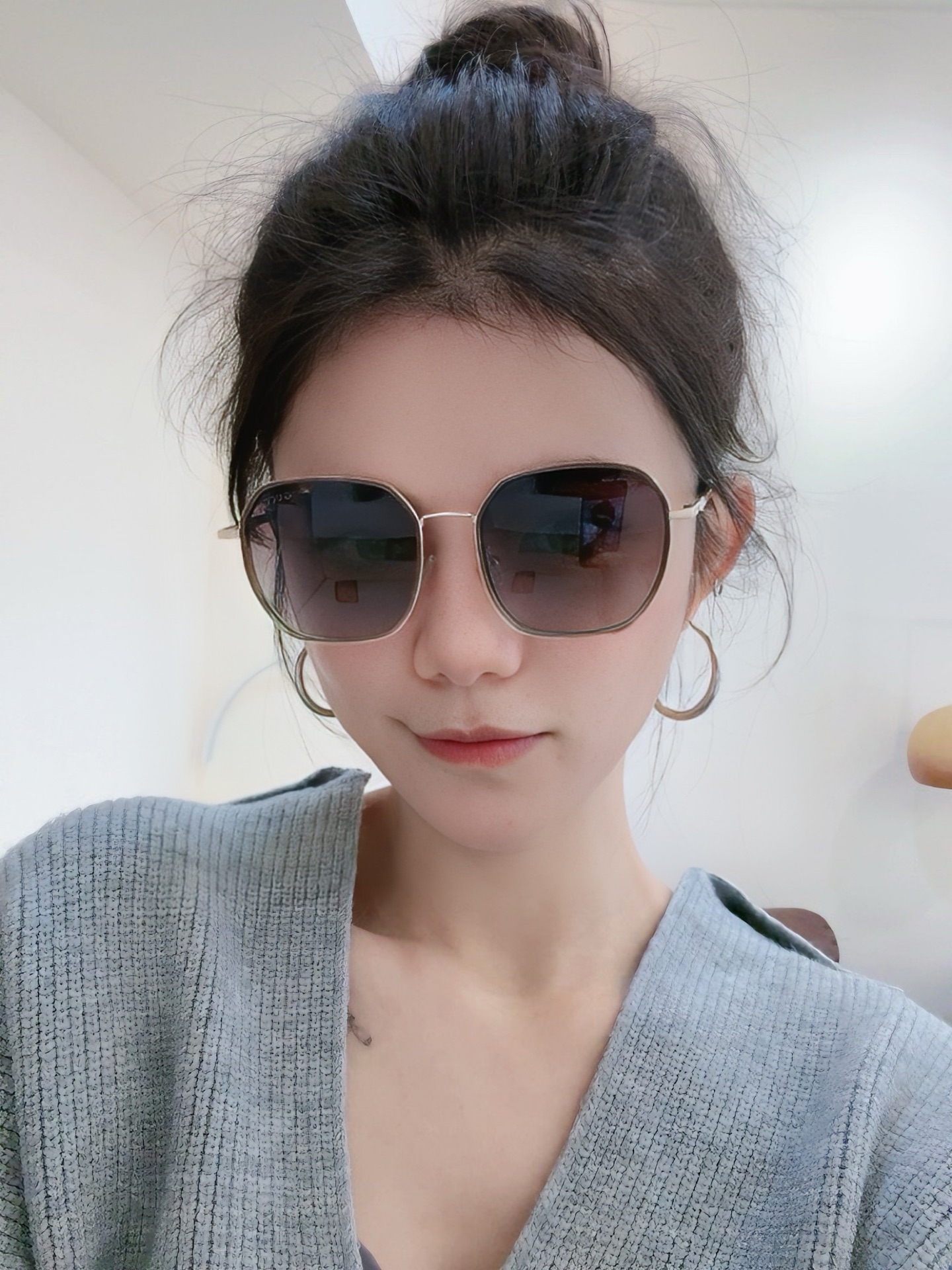 NO:361852,【GUCCI-Polarized Sunglasses】2025 Spring New Model Fashion Hot Fashionable Polygonal Polarized Sunglasses High Quality Comfortable Wear Internet celebrity trendy sunglasses Women's HD polarized Sunglasses High-quality TR Frame Model G6246 Glasses Sunglasses, Glasses, gucci19860909【GUCCI-偏光太阳镜】2025开春新款 潮流爆款 时尚多边形偏光太阳镜 高品质 佩戴舒适 网红潮款墨镜 女士高清偏光太阳镜 高品质TR镜框 型号G6246眼镜墨镜太阳镜,眼镜,gucci,glasses