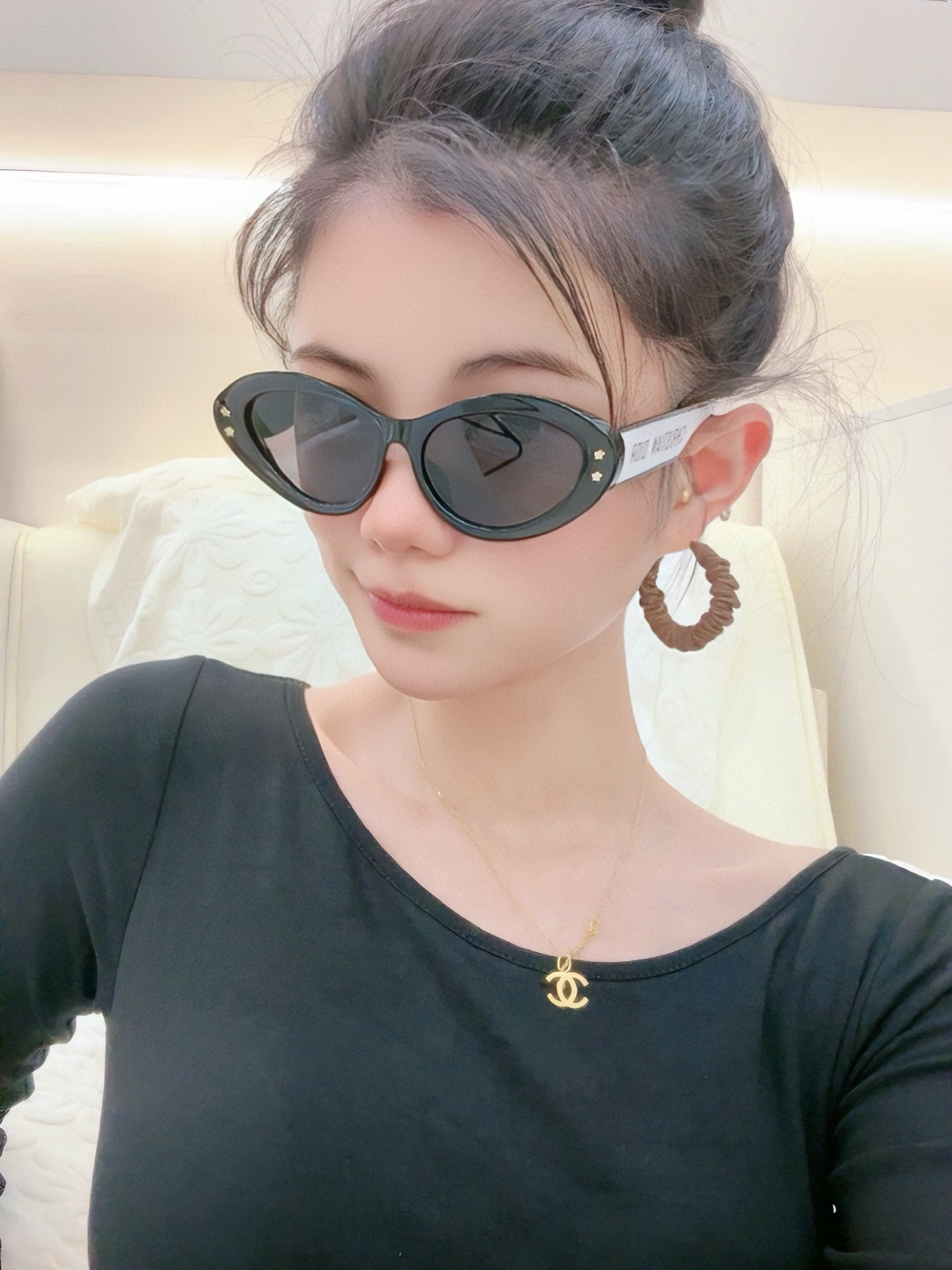 🔺 【DIOR-迪奥】2025开春新款 潮流爆款 时尚方框太阳镜 高品质 佩戴舒适 网红潮款墨镜 女士高