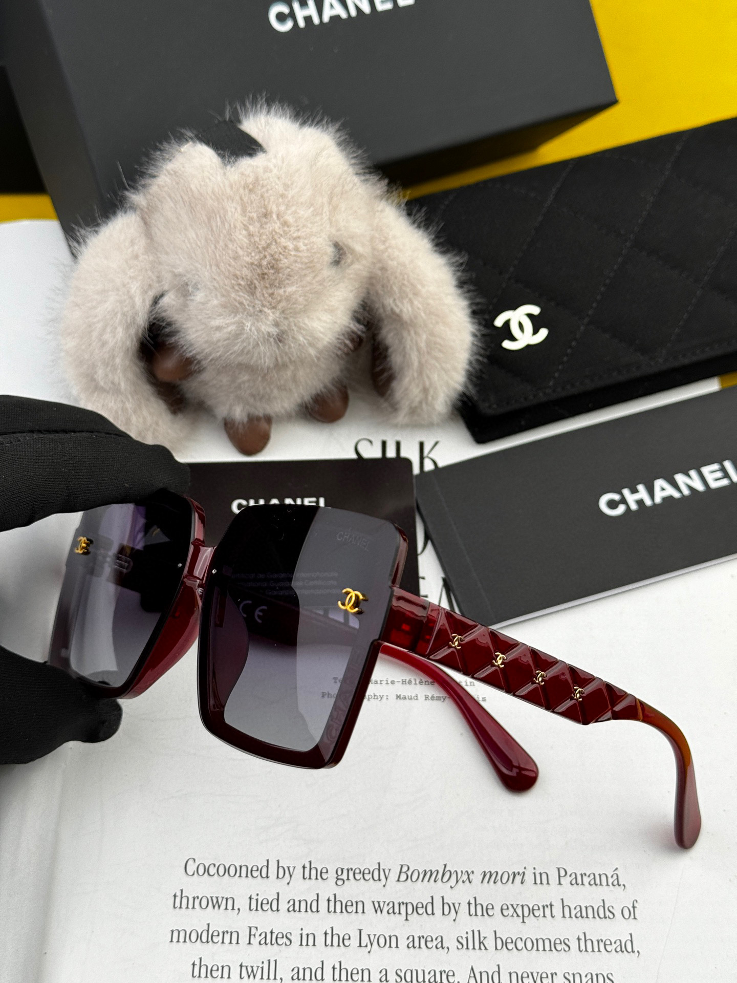 【CHANEL】香奈儿 2025新款潮流爆款 时尚方框太阳镜 佩戴舒适 网红潮款墨镜  女士高清加厚偏光