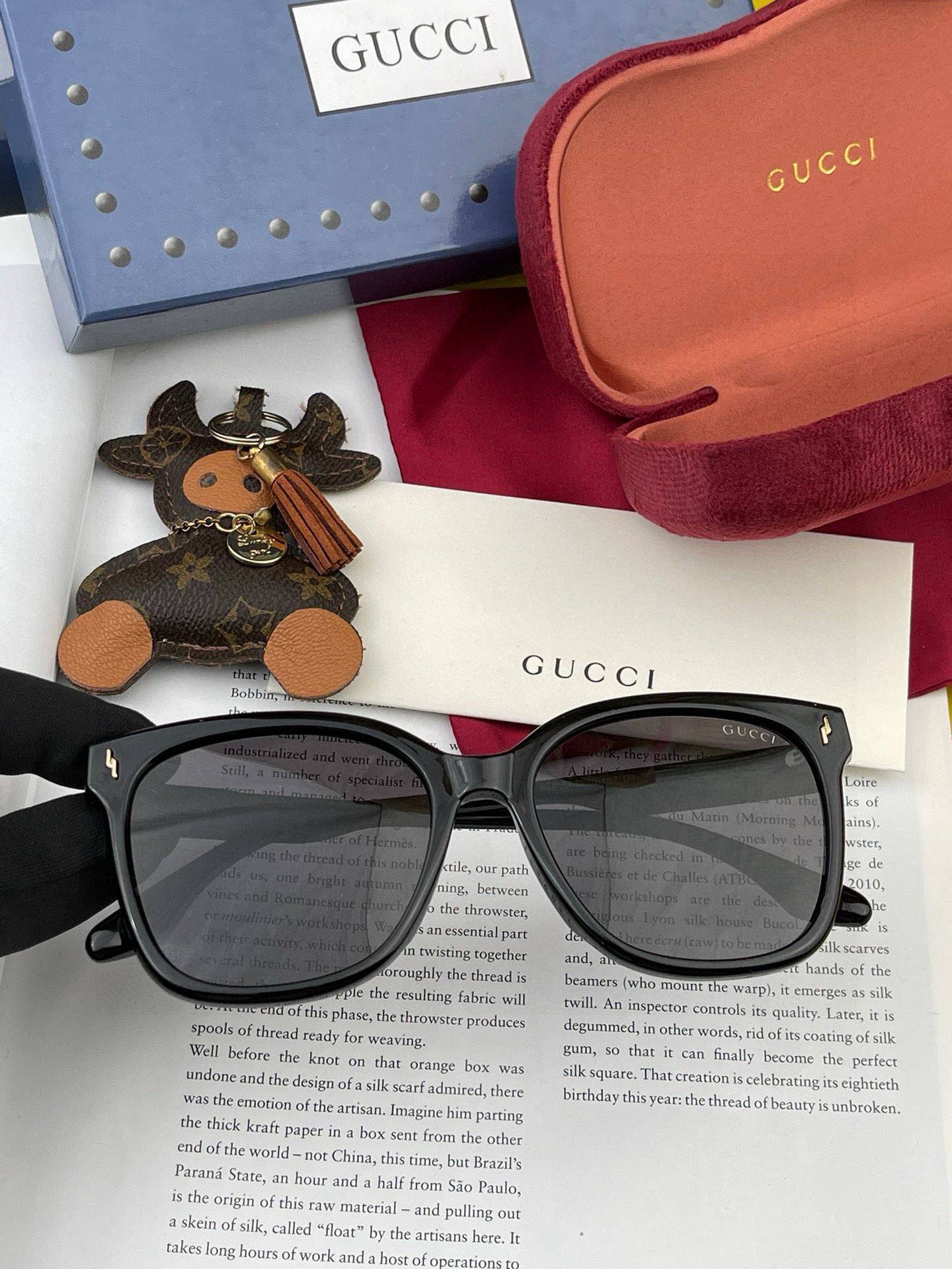  【TR偏光系列】Gucci   经典的大框设计，情侣款不挑脸型，无论搭配大衣还是连衣裙都非常显气质偏光