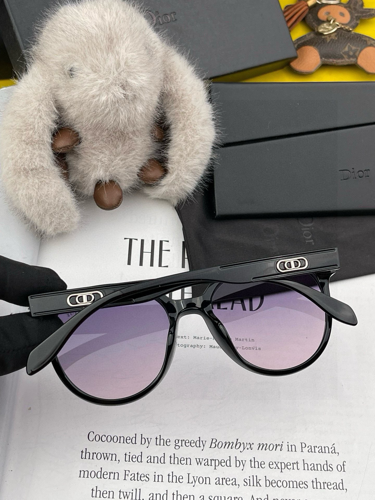  🔺 【DIOR-迪奥】2025开春新款 潮流爆款 时尚方框偏光太阳镜 高品质 佩戴舒适 网红潮款墨镜 