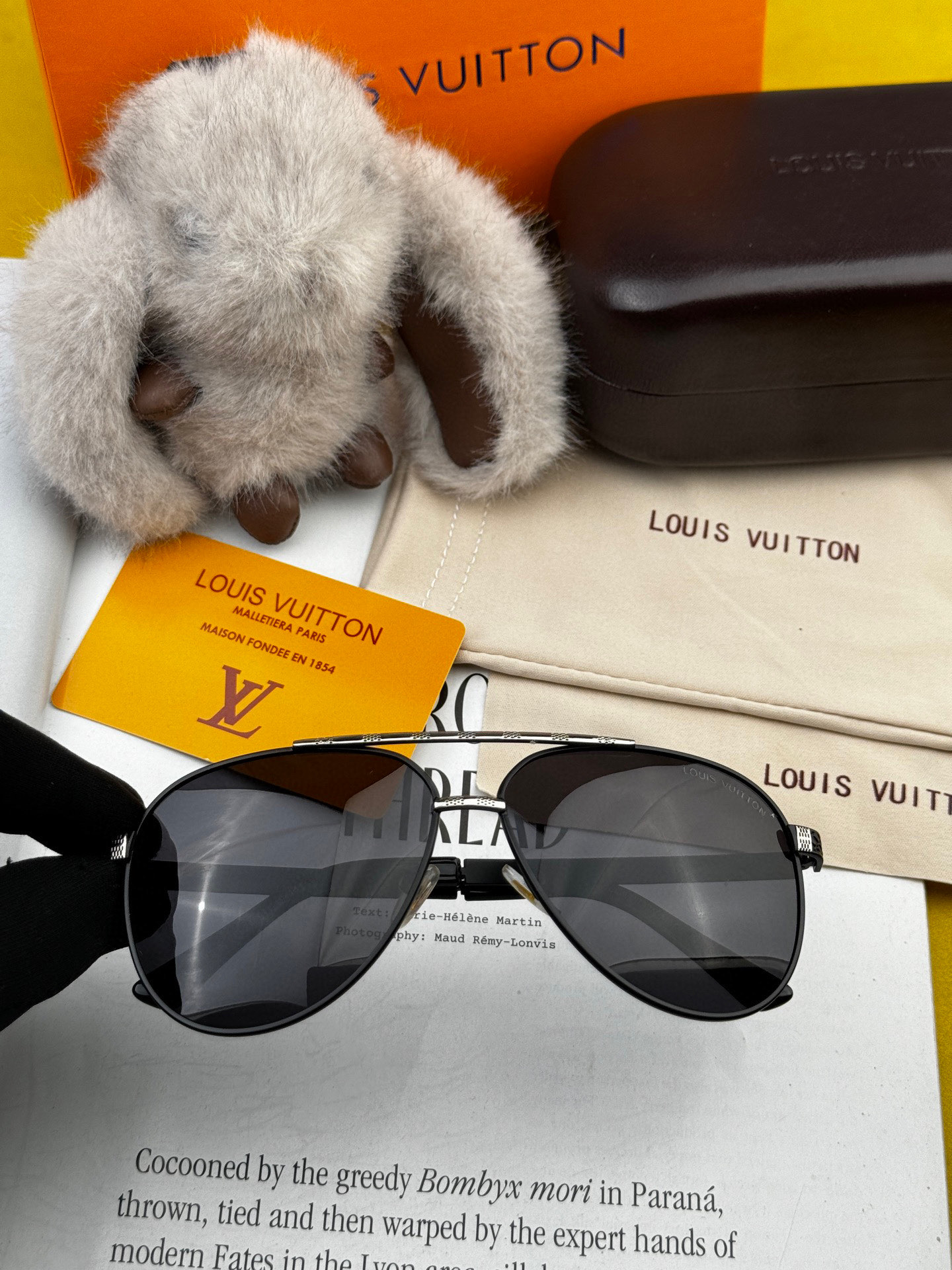  2025新款 LOUIS VUITTON-路易家  新品LV蛤蟆框太阳镜 每一付都是精品 ❤️时尚达人
