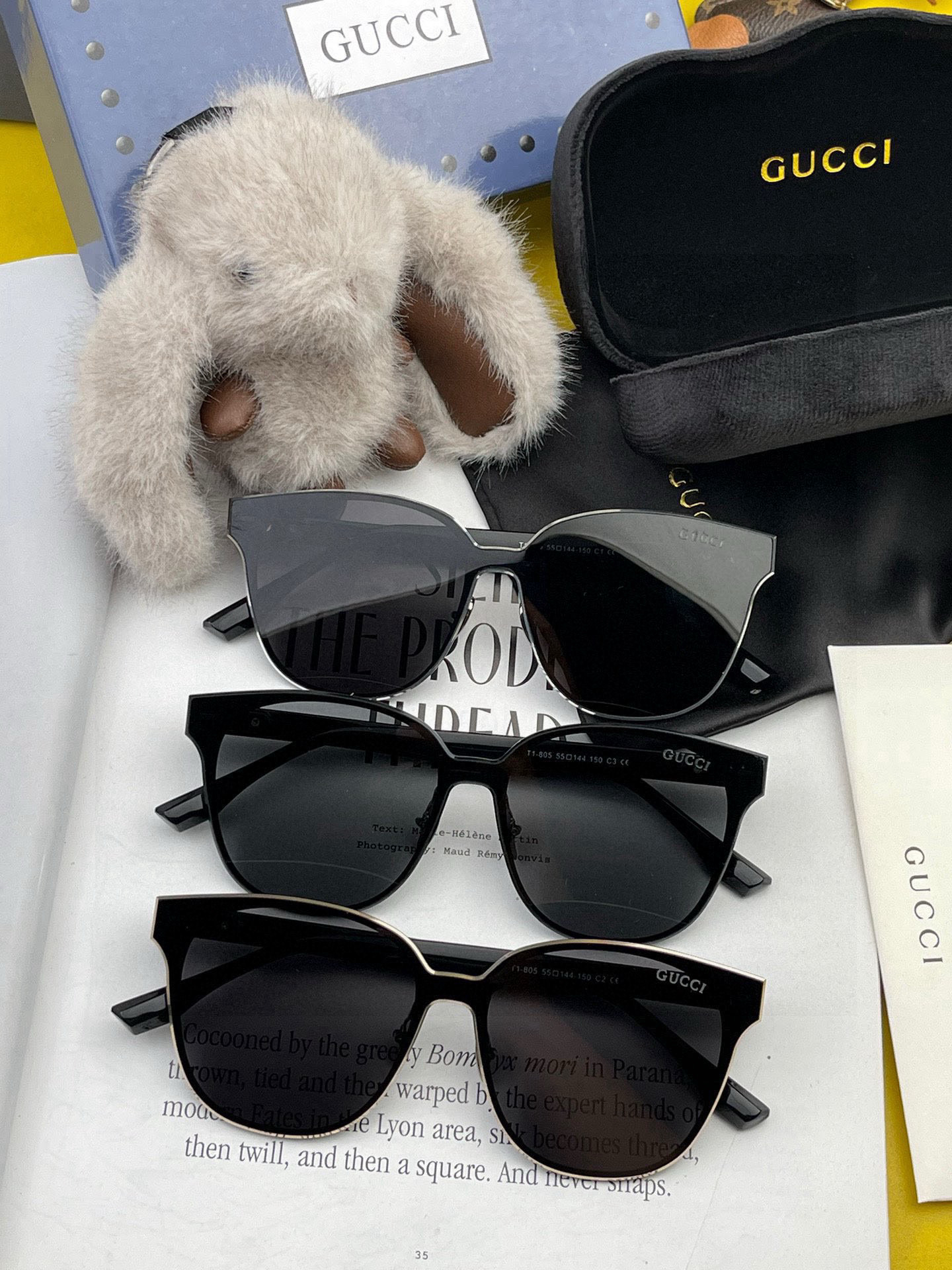  连体镜GUCCI2025开春新款一体镜 大框太阳镜男女同款 😎 
爆款大框尼龙太阳镜 超逼格超酷 
镜