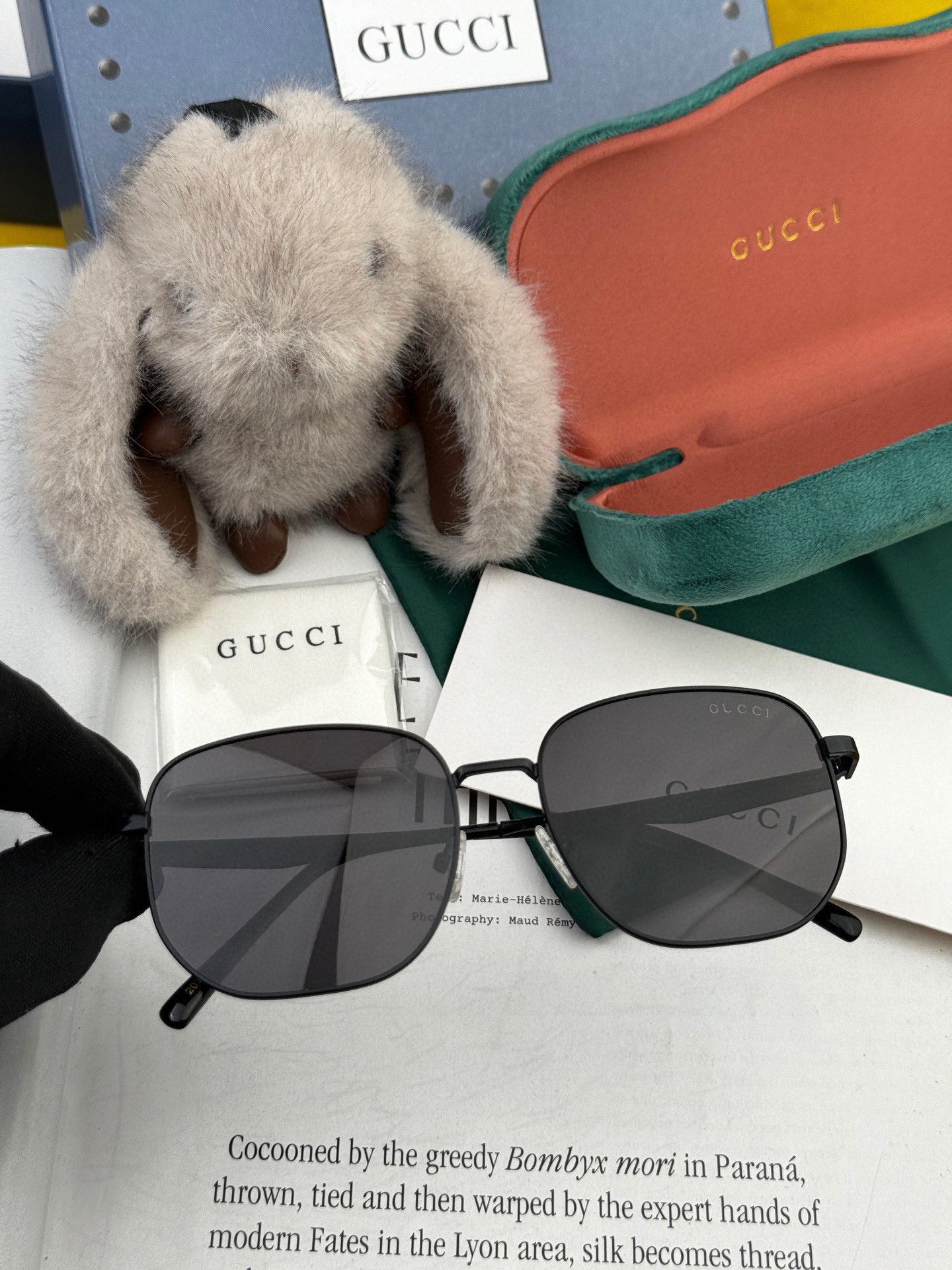   Gucci 🔥  高品质男女款墨镜   👍 进口宝丽来偏光镜片  🔥蛤蟆镜 开车钓鱼都可 🔥百搭显瘦