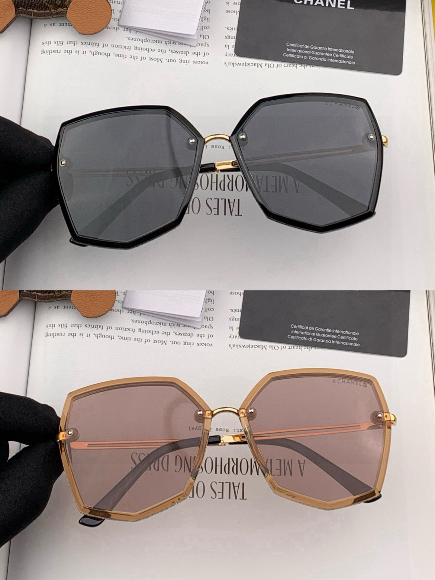    新品CHANEL 香奈儿太阳镜以独特魅力和前卫风格诠释春夏最新眼镜，质感超好佩带舒适 型号：CH8