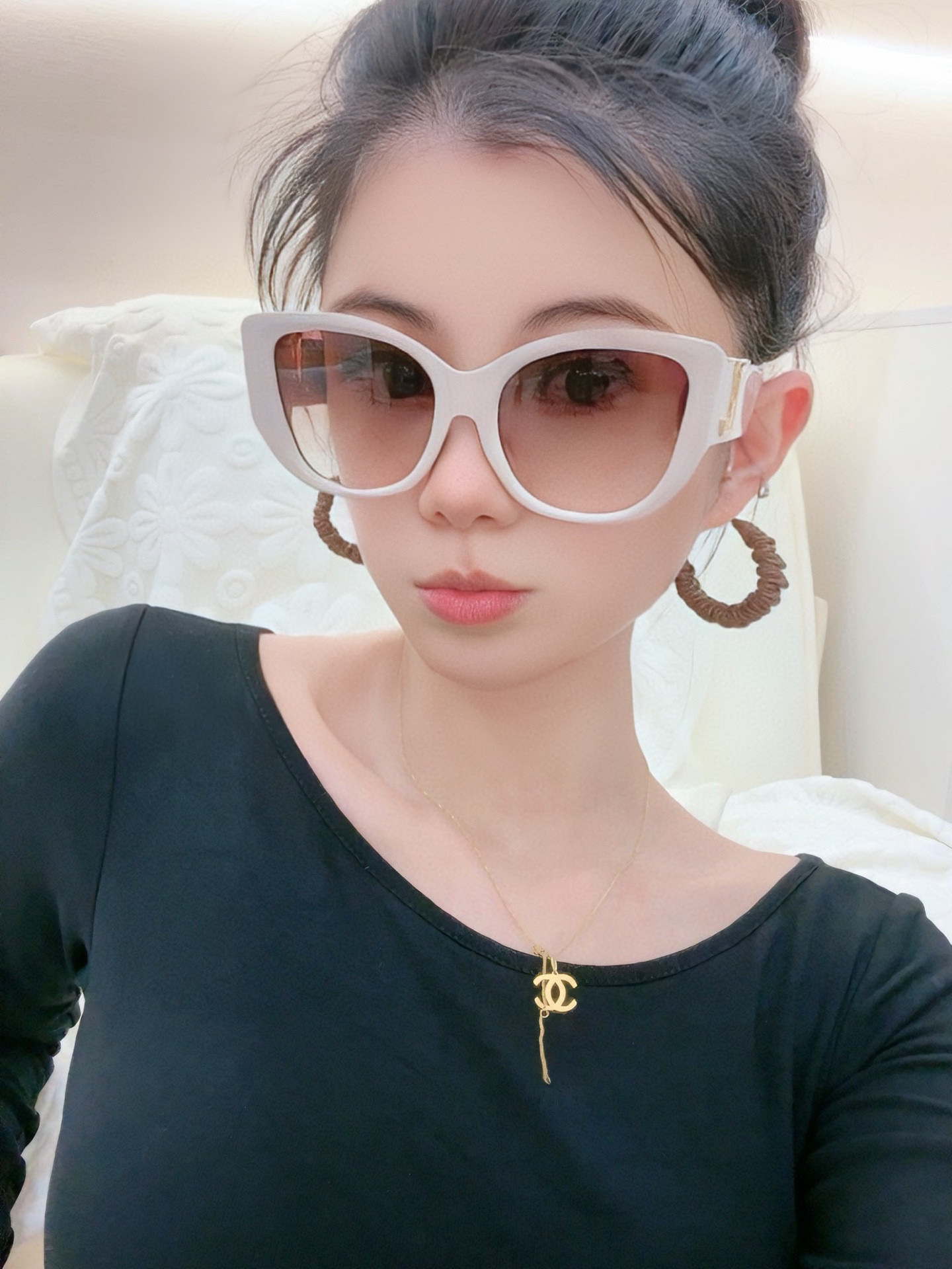   【TR偏光系列】lv大框太阳镜墨镜经典的方框设计，不挑脸型，无论搭配大衣还是连衣裙都非常显气质偏光镜