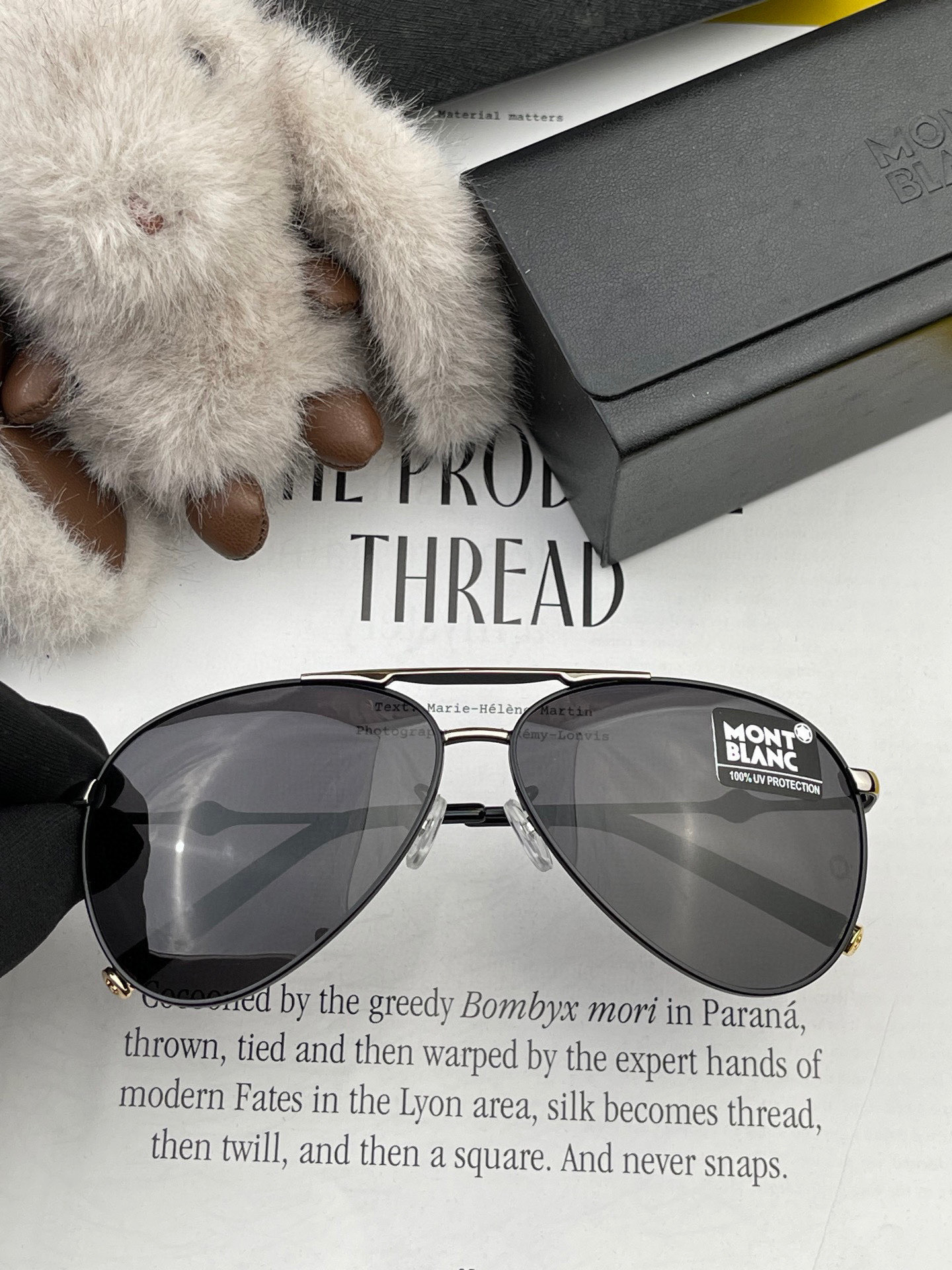 💥Montblanc/万宝龙最新款太阳眼镜🕶️男士商务开车墨镜 型号：W99