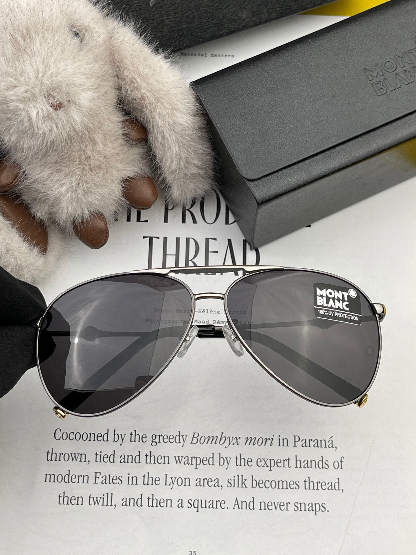  💥Montblanc/万宝龙最新款太阳眼镜🕶️男士商务开车墨镜 型号：W99
