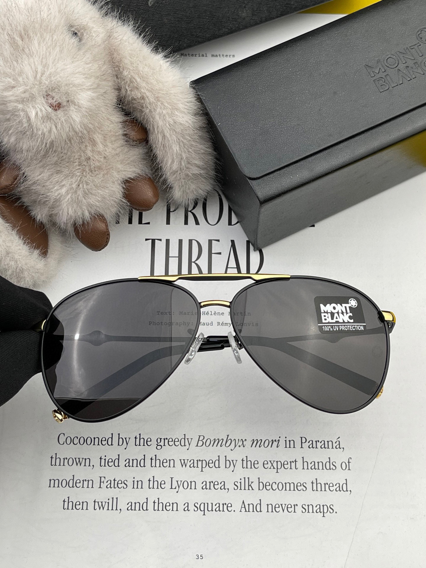  💥Montblanc/万宝龙最新款太阳眼镜🕶️男士商务开车墨镜 型号：W99