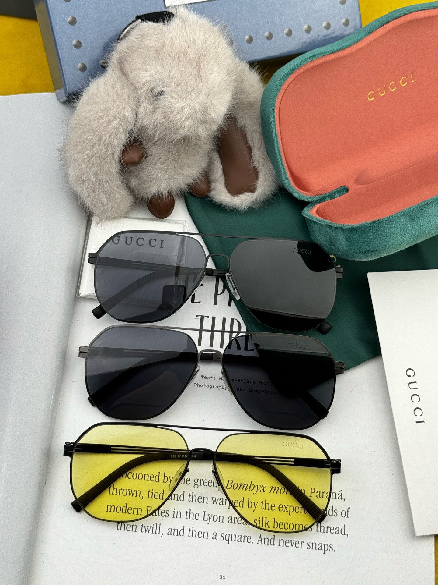 ♦️ GUCCI 2025新款男女情侣款太阳镜多边形墨镜iP电镀永不褪色 超轻超有弹性整幅眼镜无螺丝重要