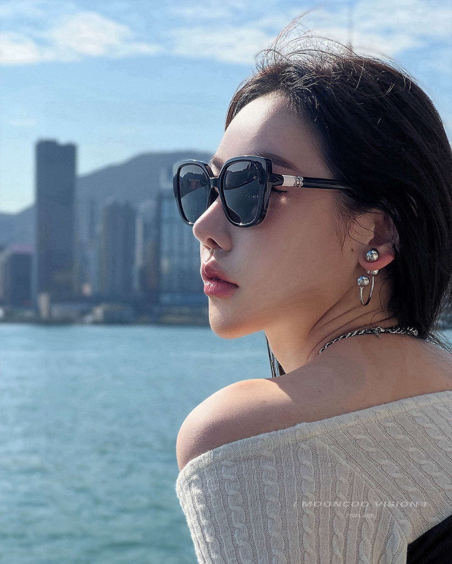   【CHANEL】香奈儿 2025新款潮流爆款 时尚方框太阳镜 佩戴舒适 网红潮款墨镜  女士高清加厚