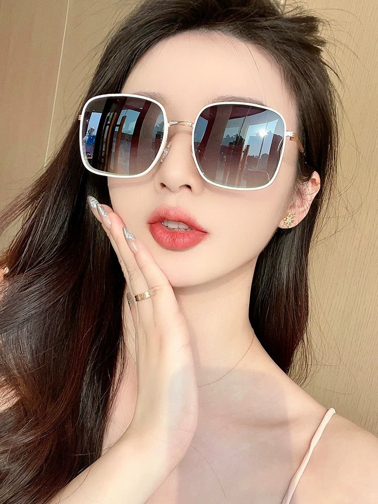  🔺 【GUCCI-偏光太阳镜】2025开春新款 潮流爆款 时尚圆框偏光太阳镜 高品质 佩戴舒适 网红潮