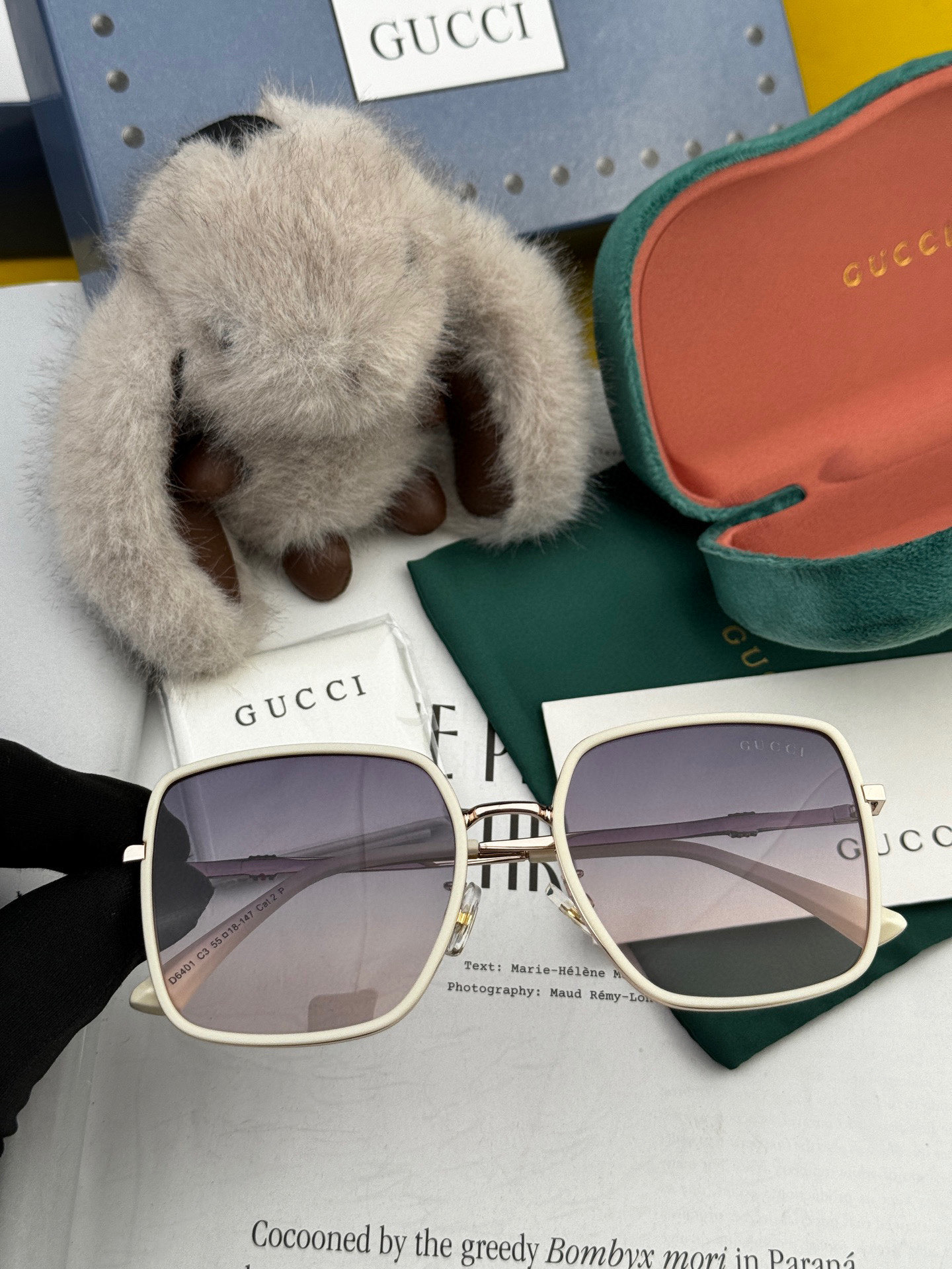  🔺 【GUCCI-偏光太阳镜】2025开春新款 潮流爆款 时尚圆框偏光太阳镜 高品质 佩戴舒适 网红潮