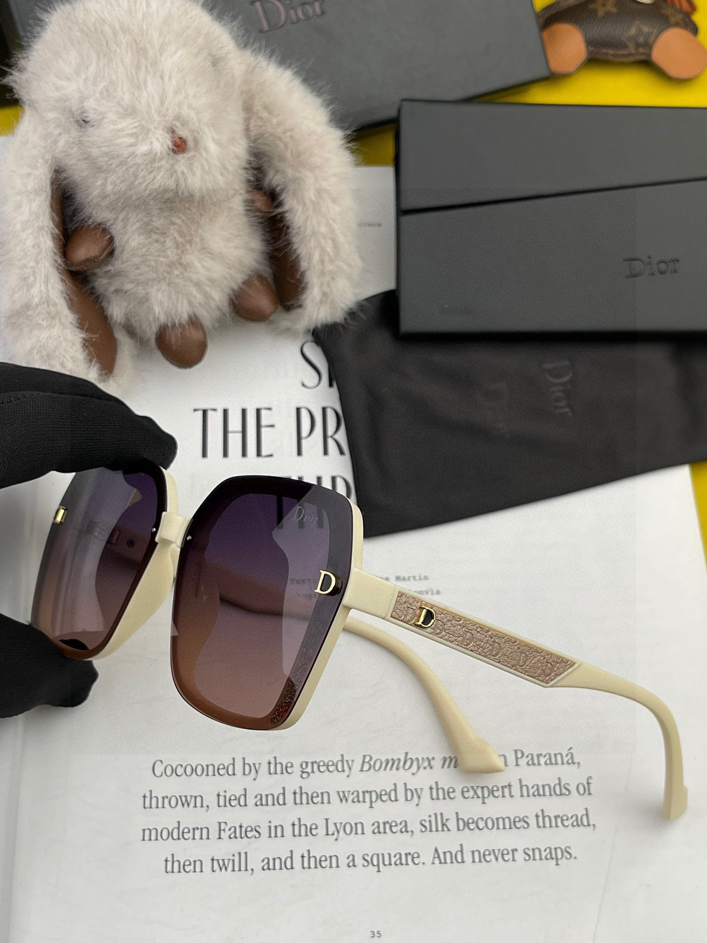  【DIOR】迪奥偏光太阳镜 时尚造型 开车驾驶镜时尚墨镜🌸世界顶级奢华品牌，品质保证！😍😍经典款, 明