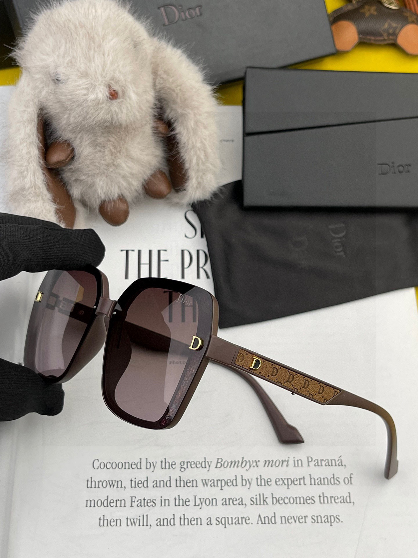  【DIOR】迪奥偏光太阳镜 时尚造型 开车驾驶镜时尚墨镜🌸世界顶级奢华品牌，品质保证！😍😍经典款, 明