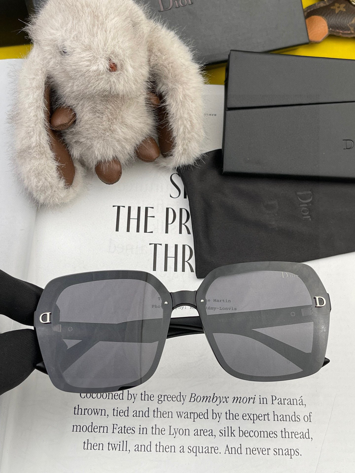  【DIOR】迪奥偏光太阳镜 时尚造型 开车驾驶镜时尚墨镜🌸世界顶级奢华品牌，品质保证！😍😍经典款, 明